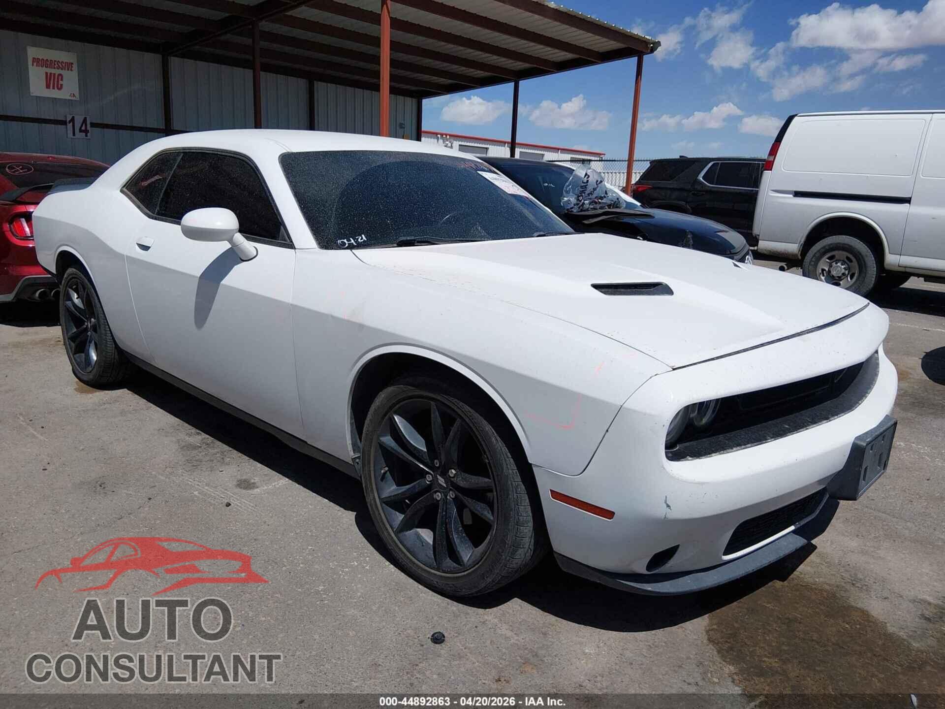 DODGE CHALLENGER 2017 - 2C3CDZAG6HH531443