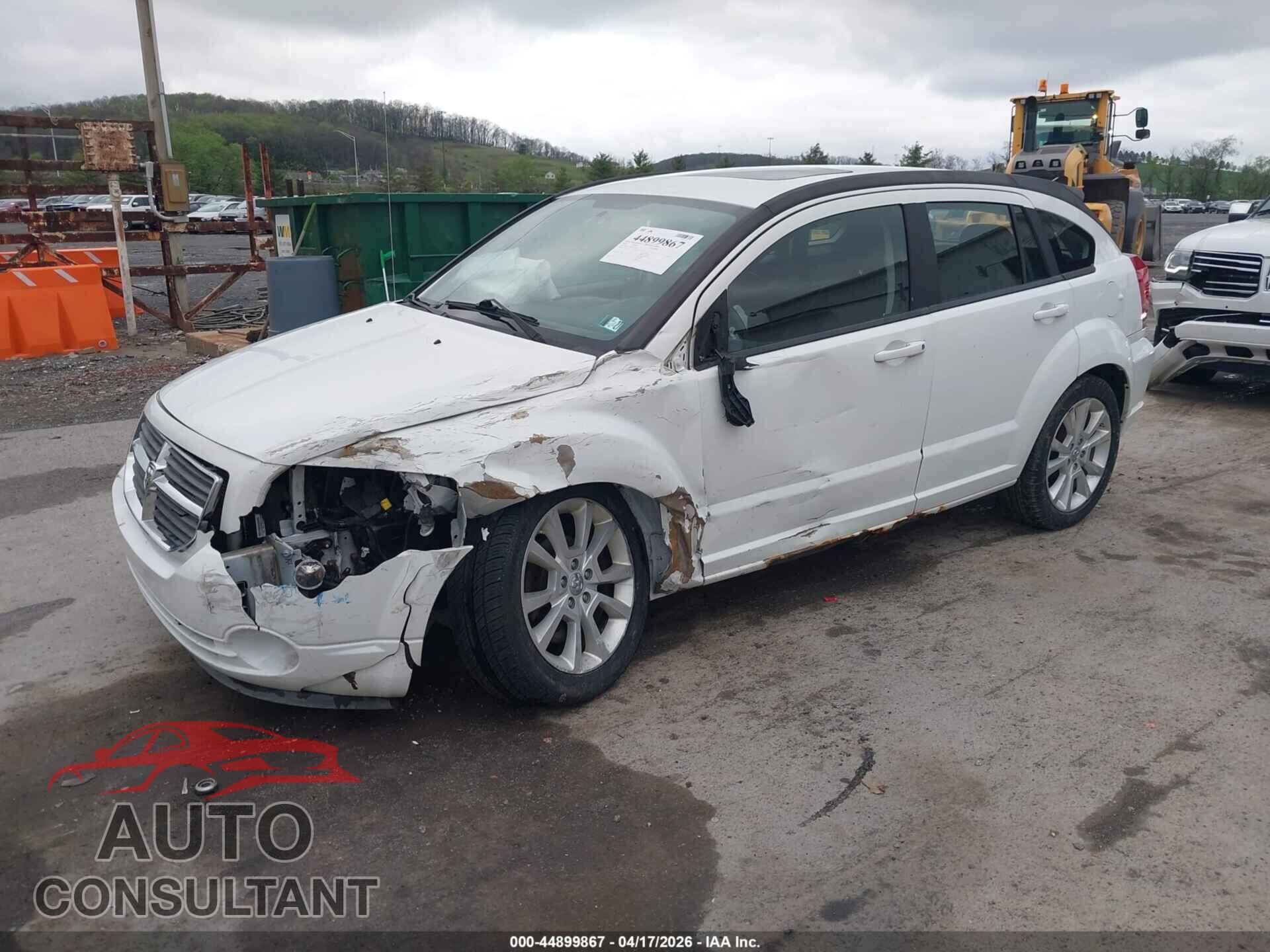 DODGE CALIBER 2012 - 1C3CDWEA3CD531488