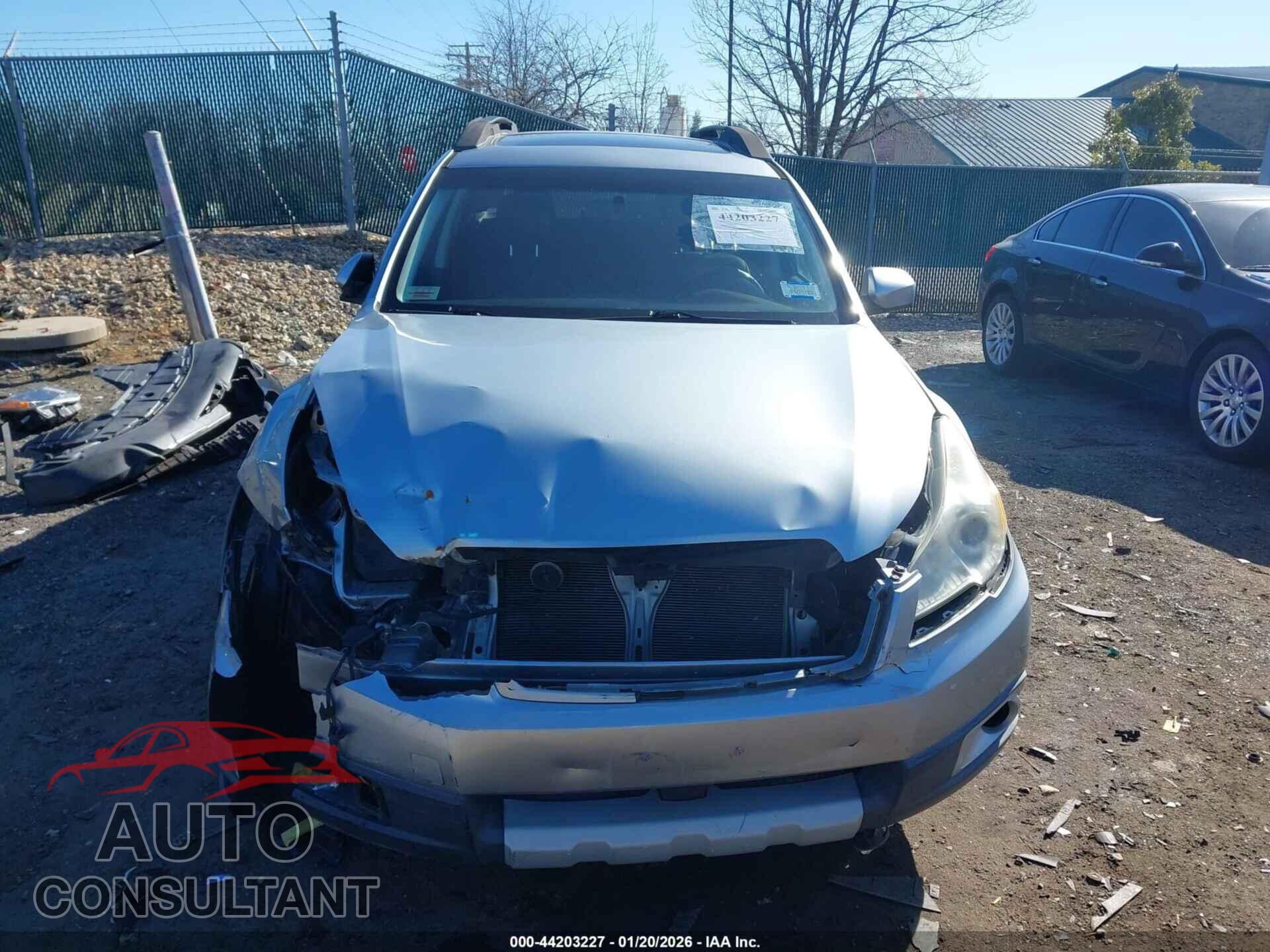 SUBARU OUTBACK 2012 - 4S4BRBLC8C3273220