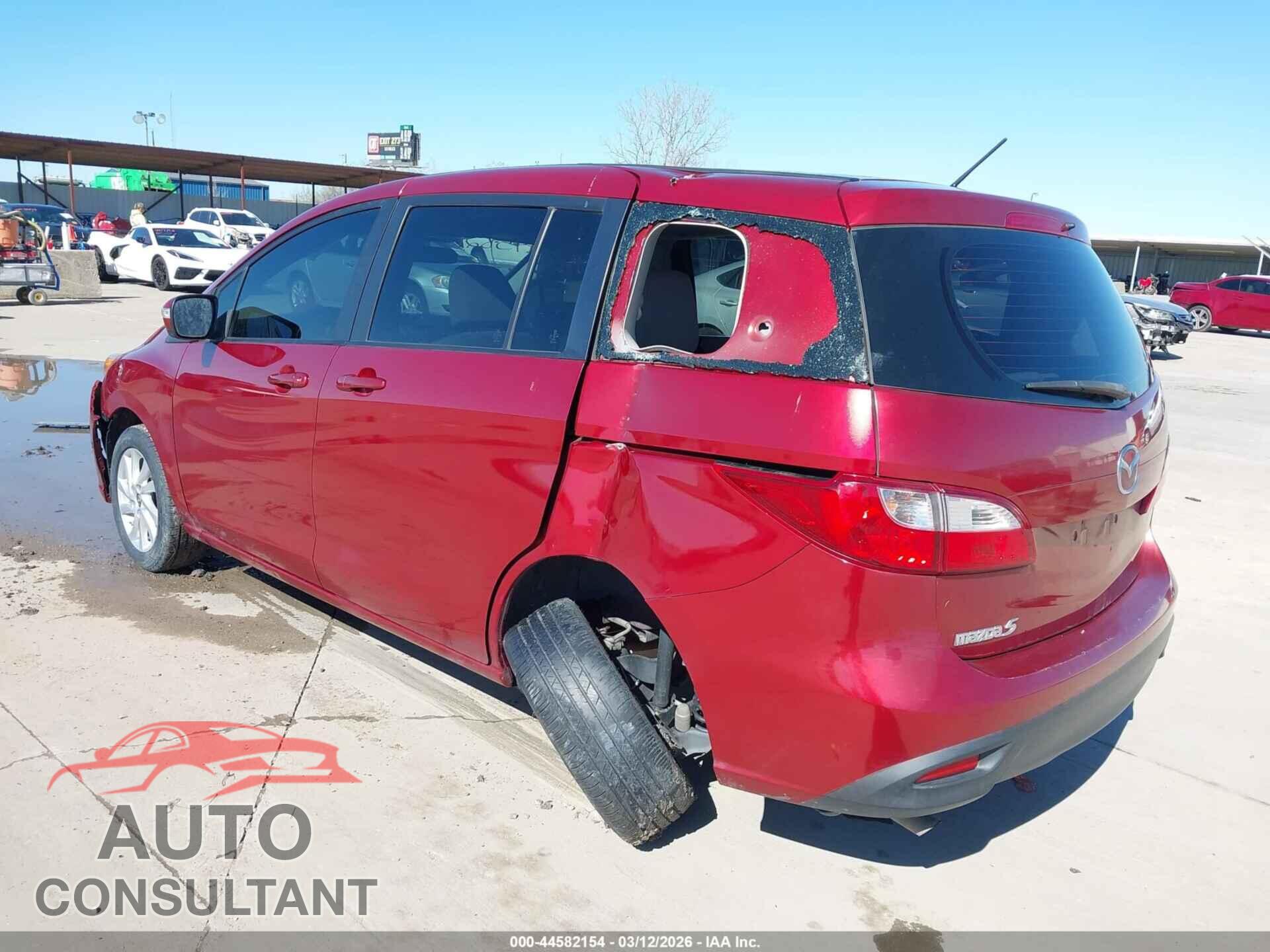 MAZDA MAZDA5 2013 - JM1CW2BL7D0160767