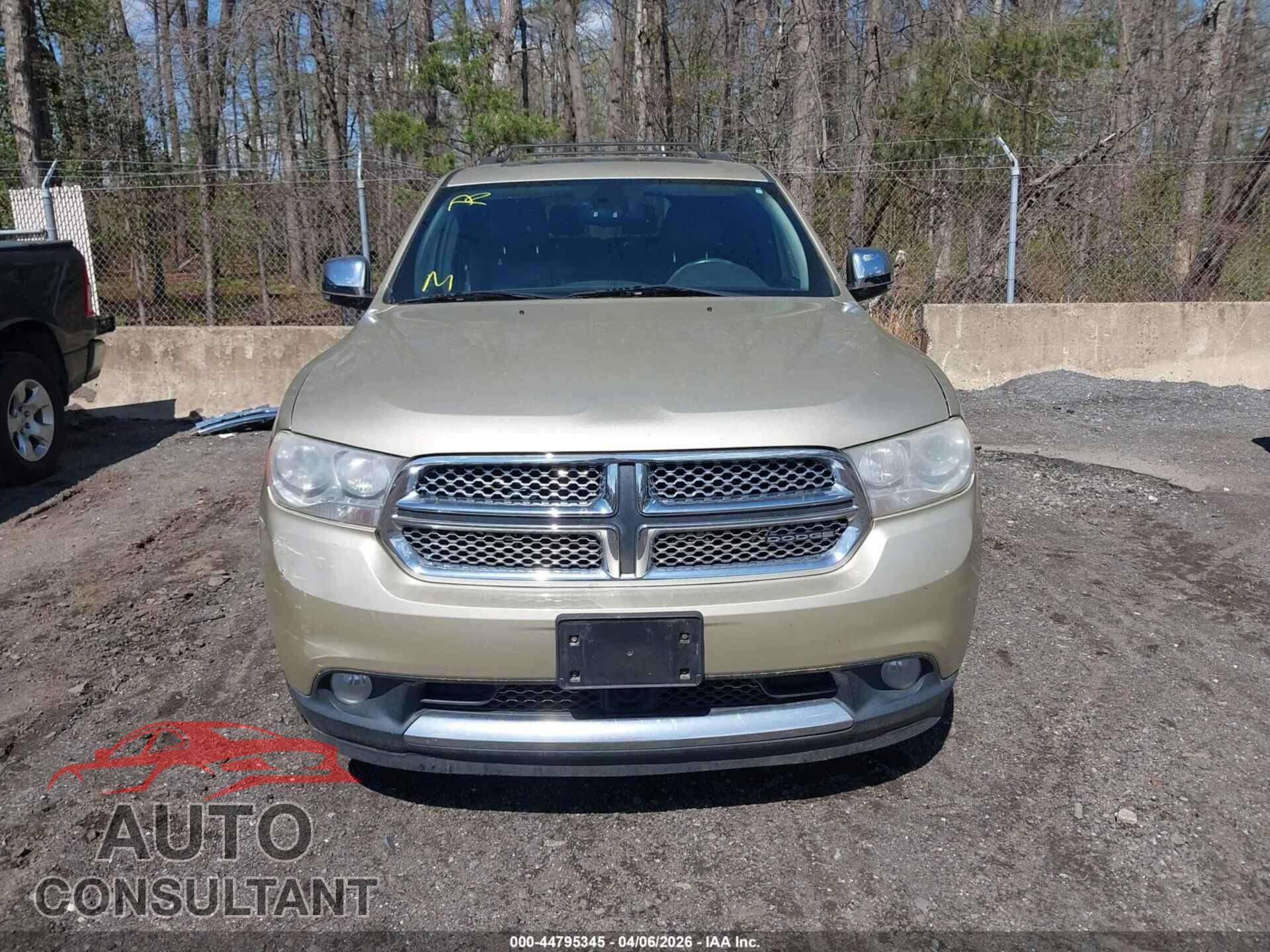 DODGE DURANGO 2012 - 1C4SDJET7CC153614