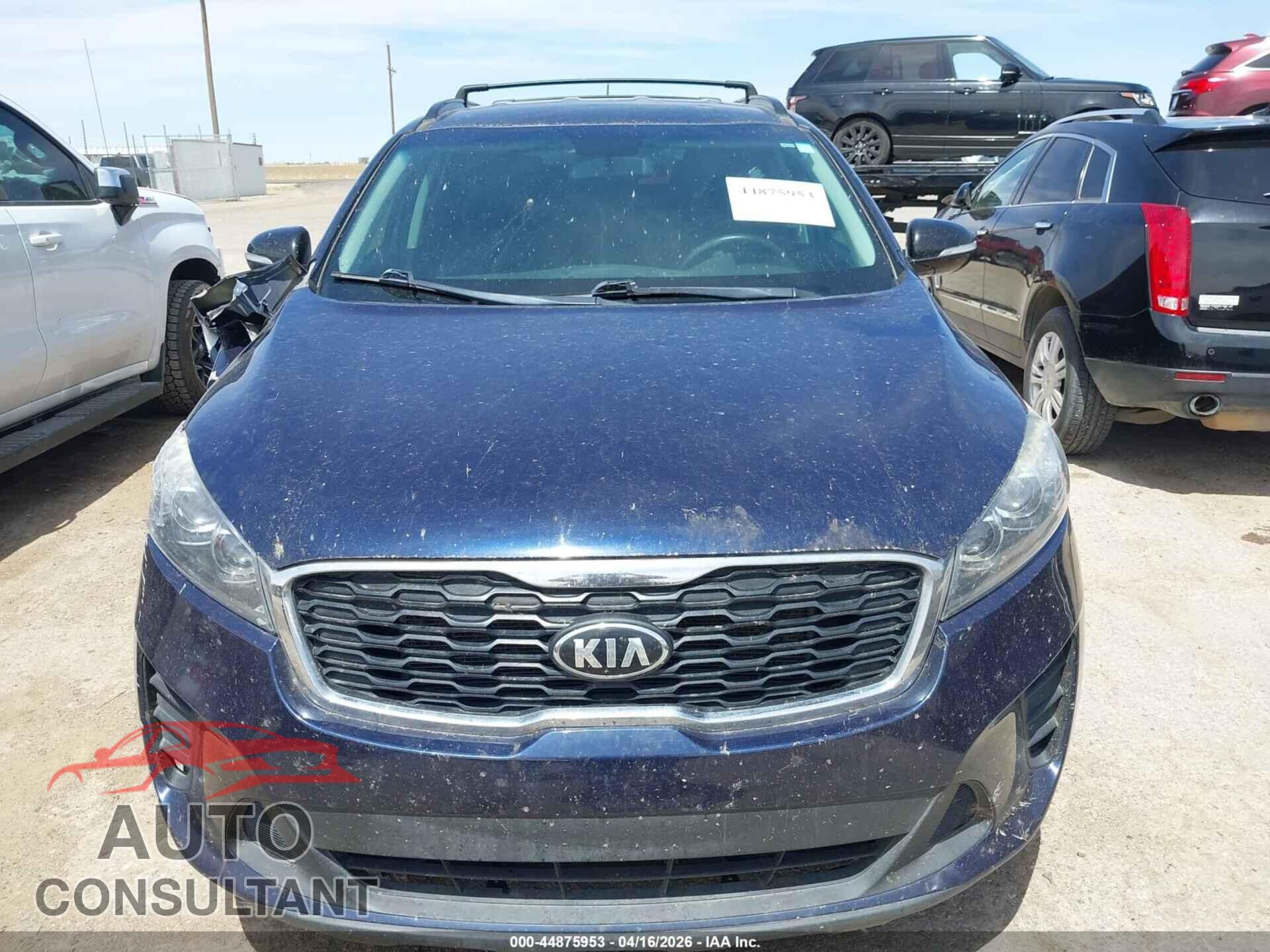 KIA SORENTO 2019 - 5XYPG4A59KG603473