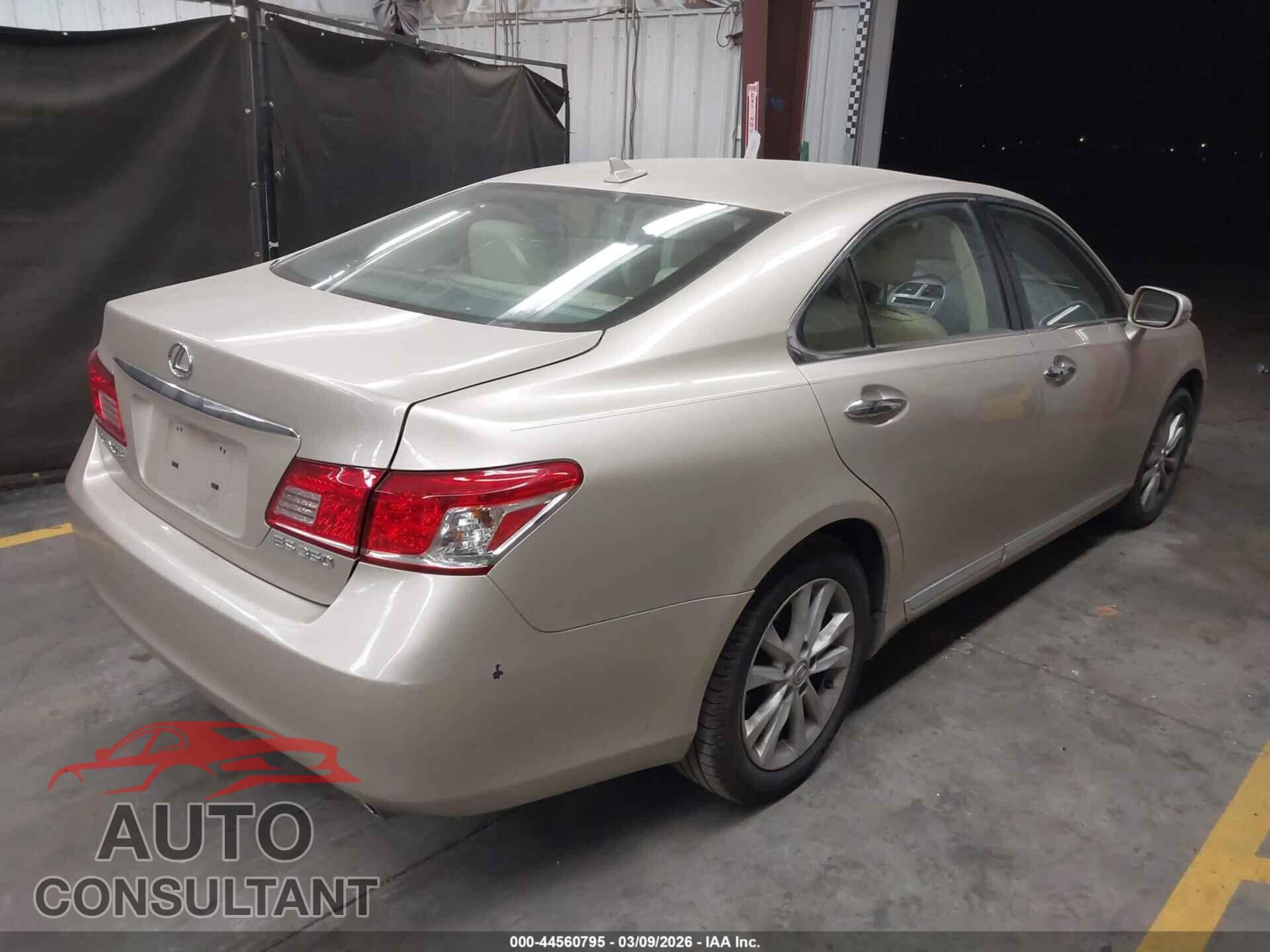 LEXUS ES 350 2011 - JTHBK1EG7B2425798