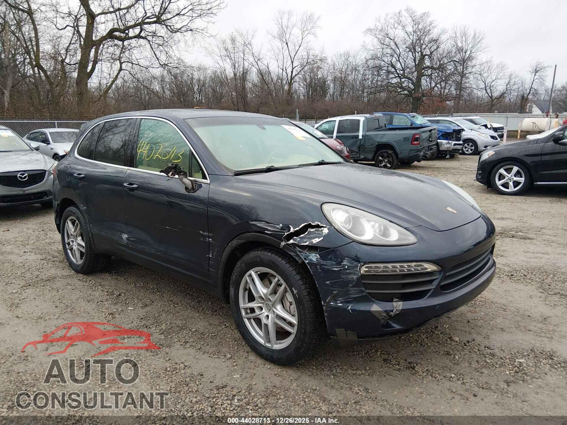 PORSCHE CAYENNE 2011 - WP1AB2A20BLA43960