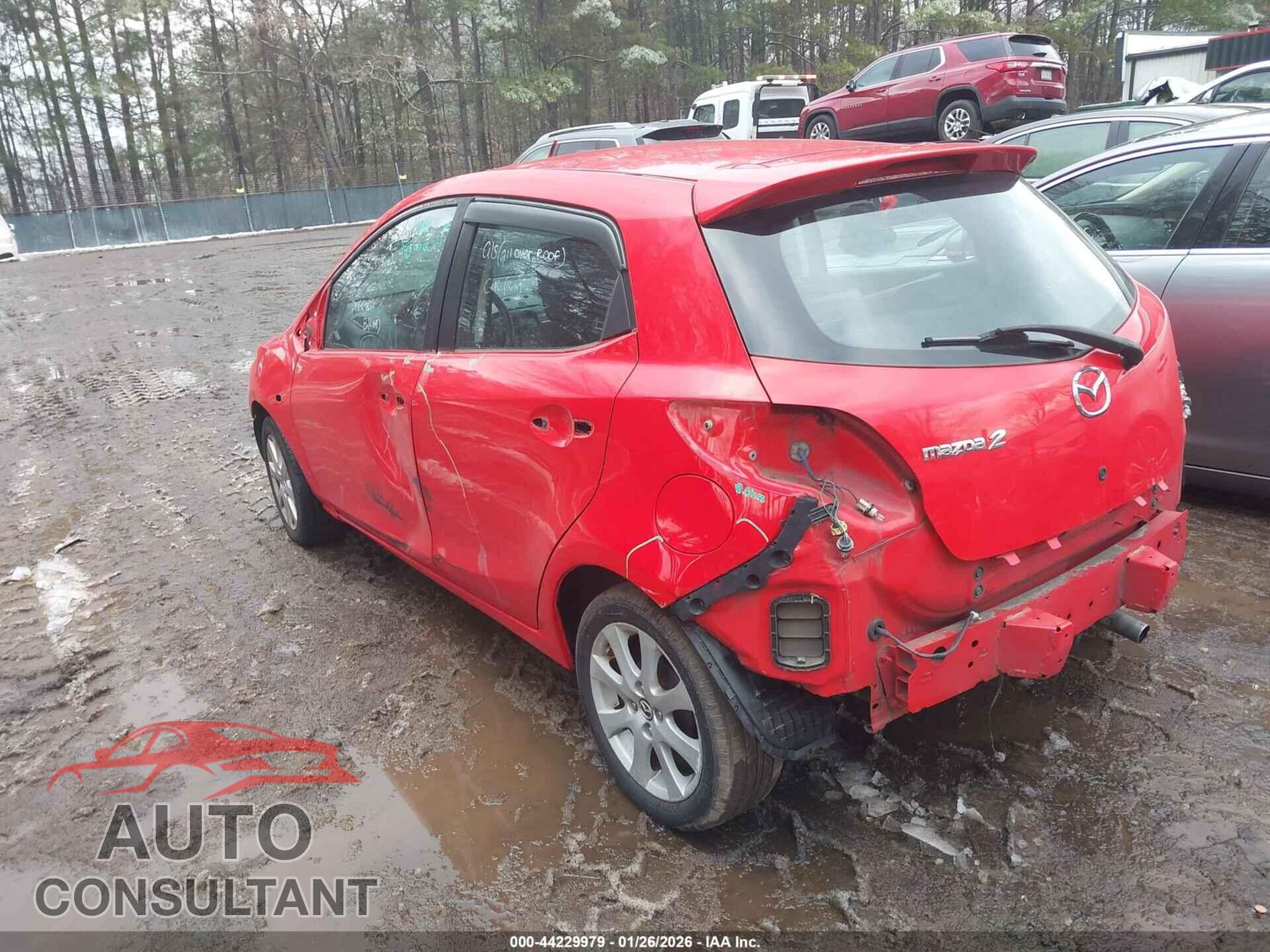 MAZDA MAZDA2 2013 - JM1DE1LY5D0158589