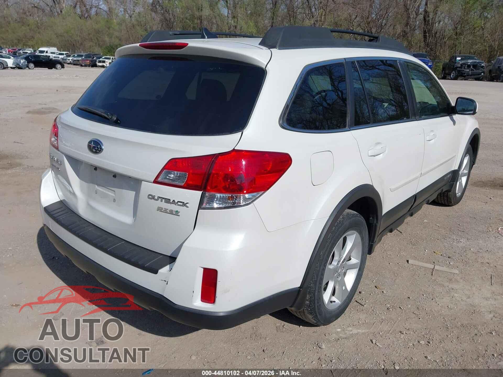 SUBARU OUTBACK 2014 - 4S4BRBCC2E3234741