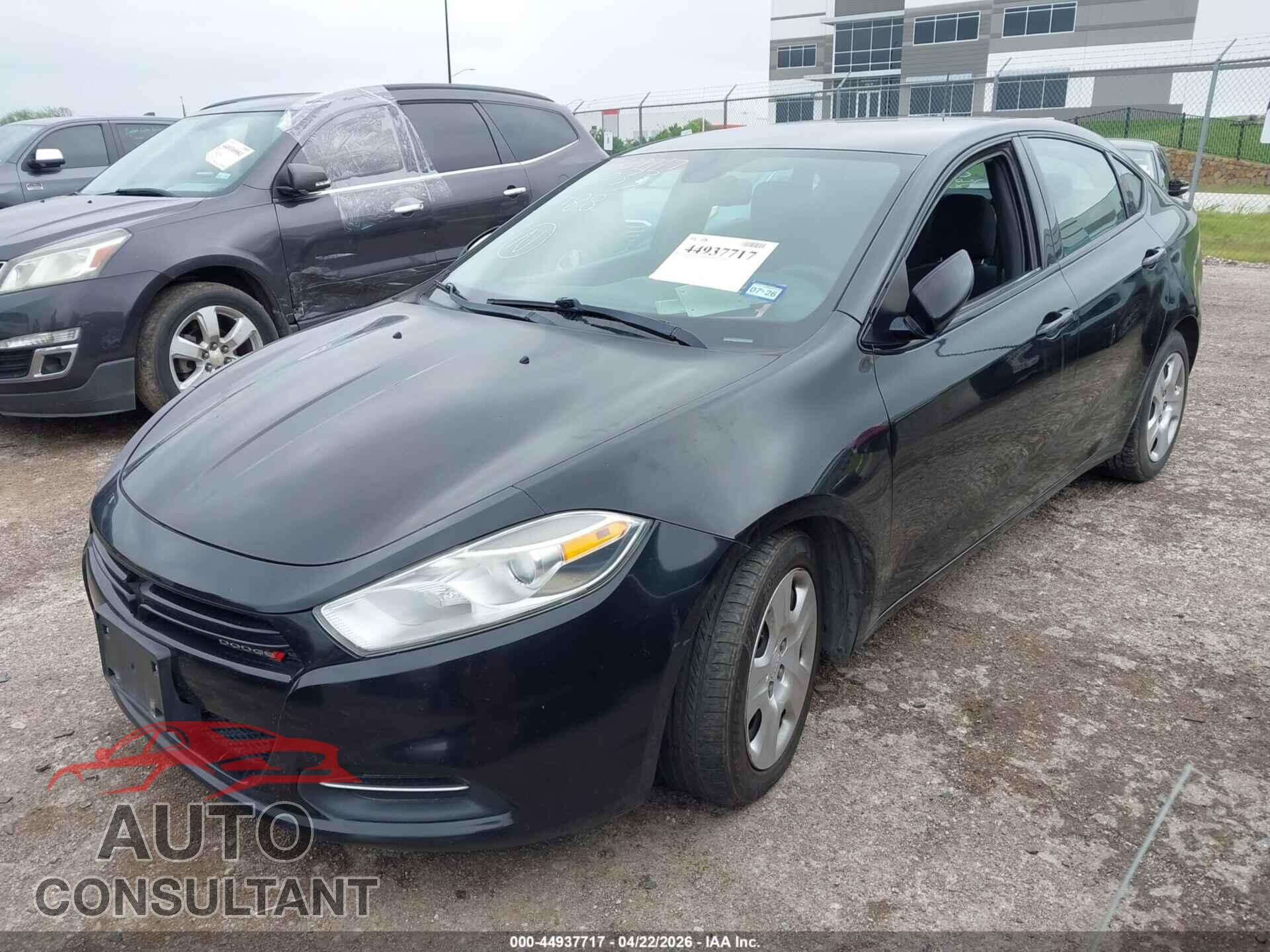 DODGE DART 2015 - 1C3CDFAA9FD406182