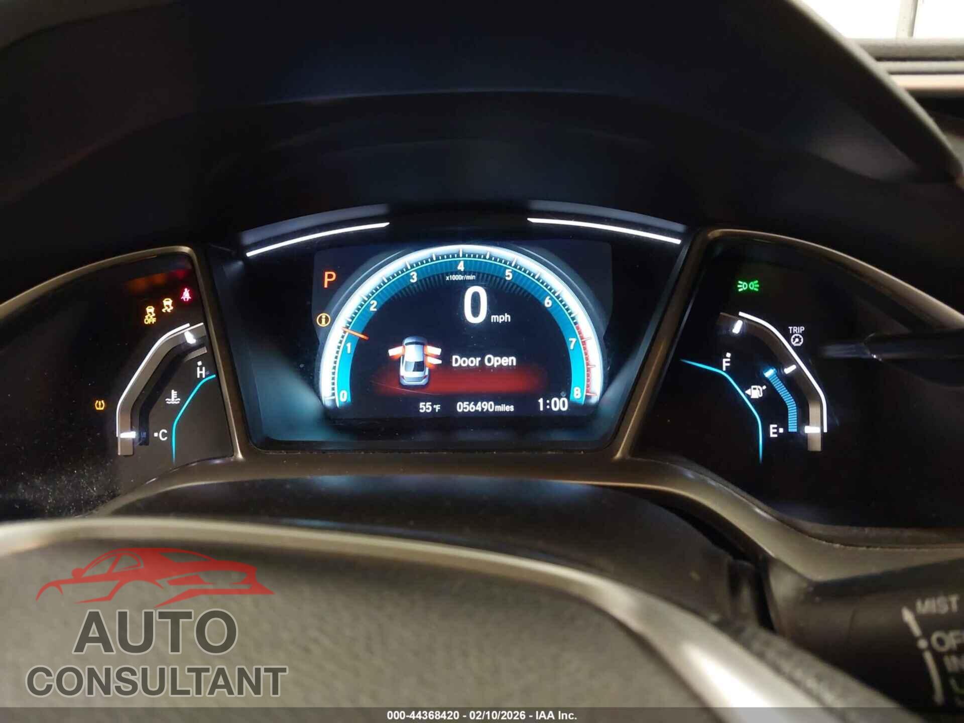 HONDA CIVIC 2017 - 19XFC2F79HE082122