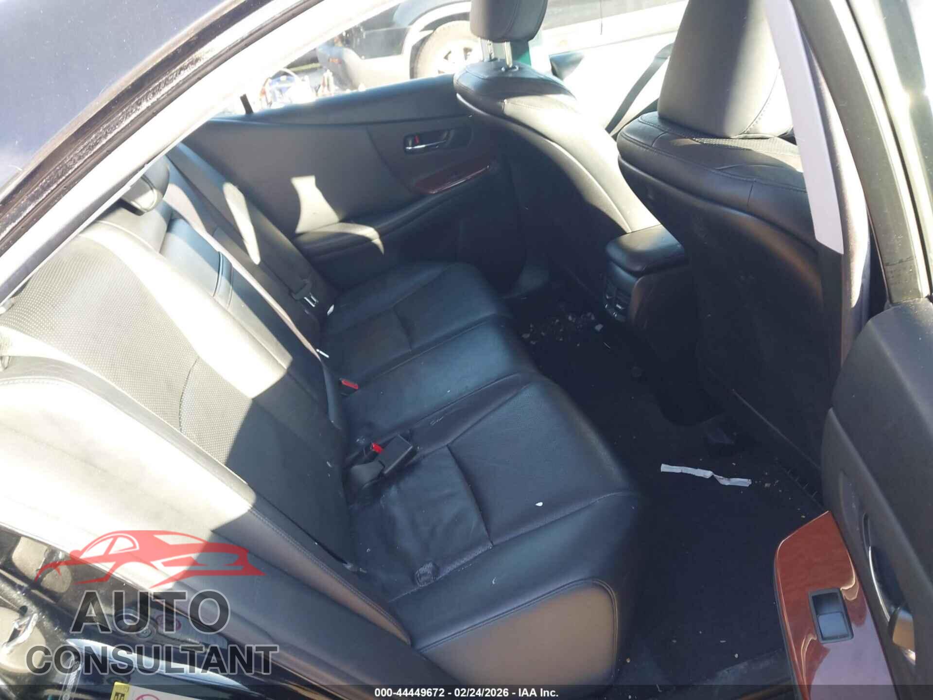LEXUS HS 250H 2010 - JTHBB1BA8A2019625