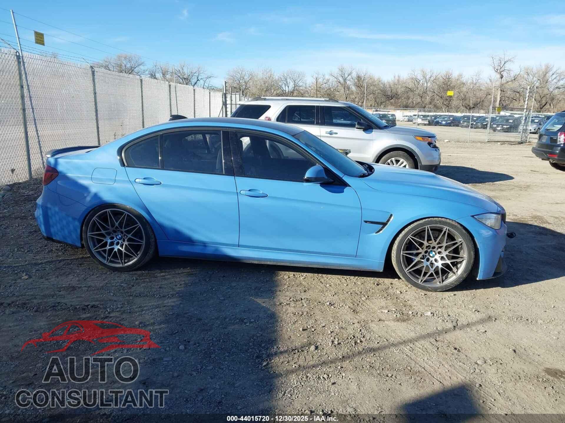 BMW M3 2017 - WBS8M9C54H5G42427