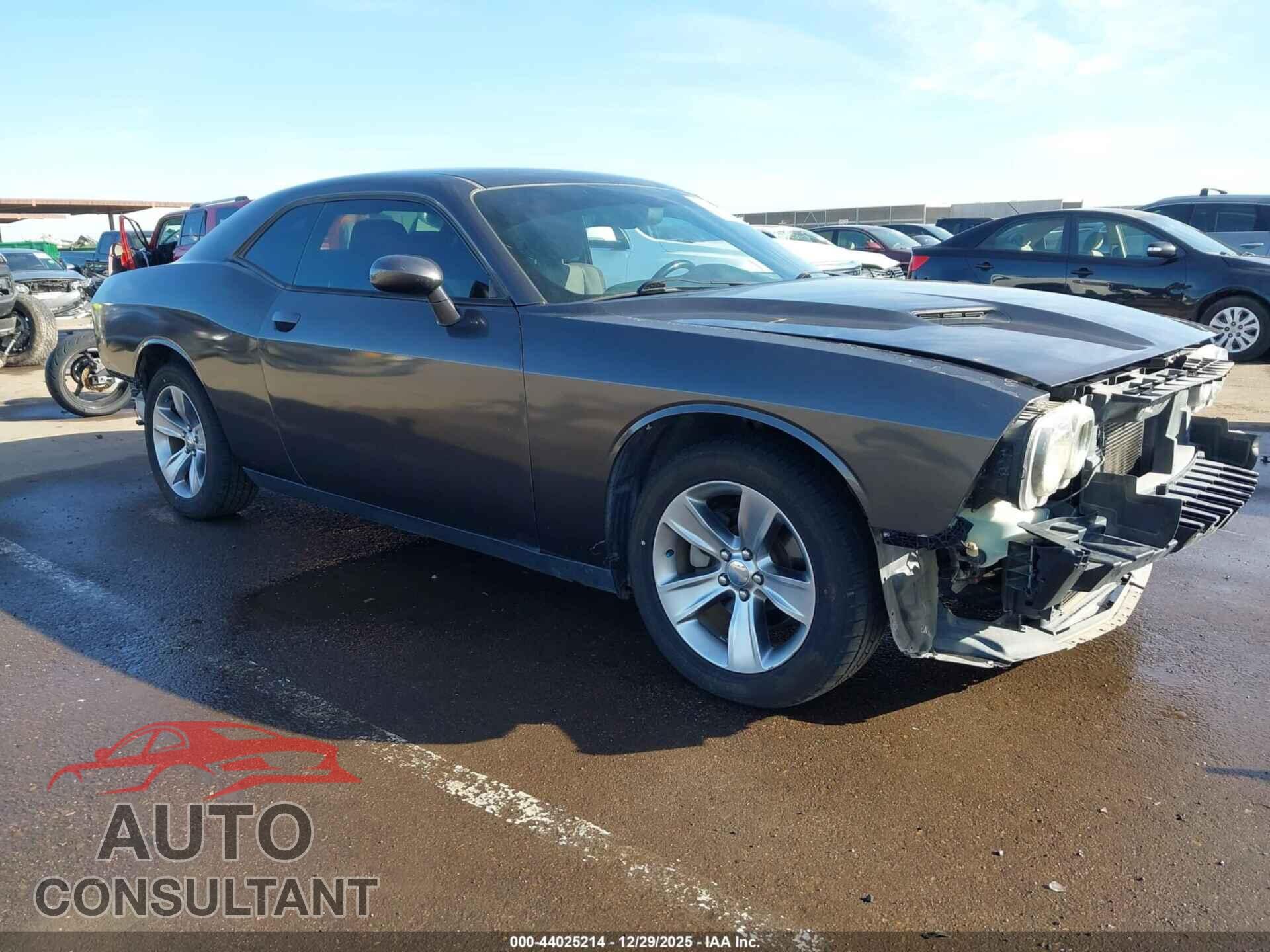 DODGE CHALLENGER 2016 - 2C3CDZAG2GH193604
