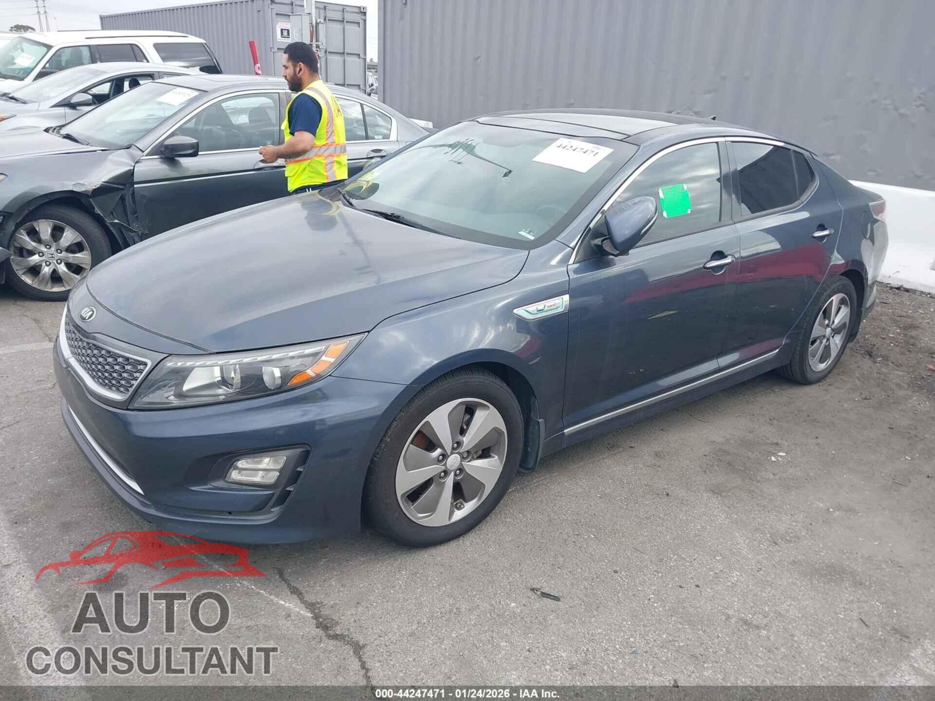 KIA OPTIMA HYBRID 2014 - KNAGN4AD2E5070941