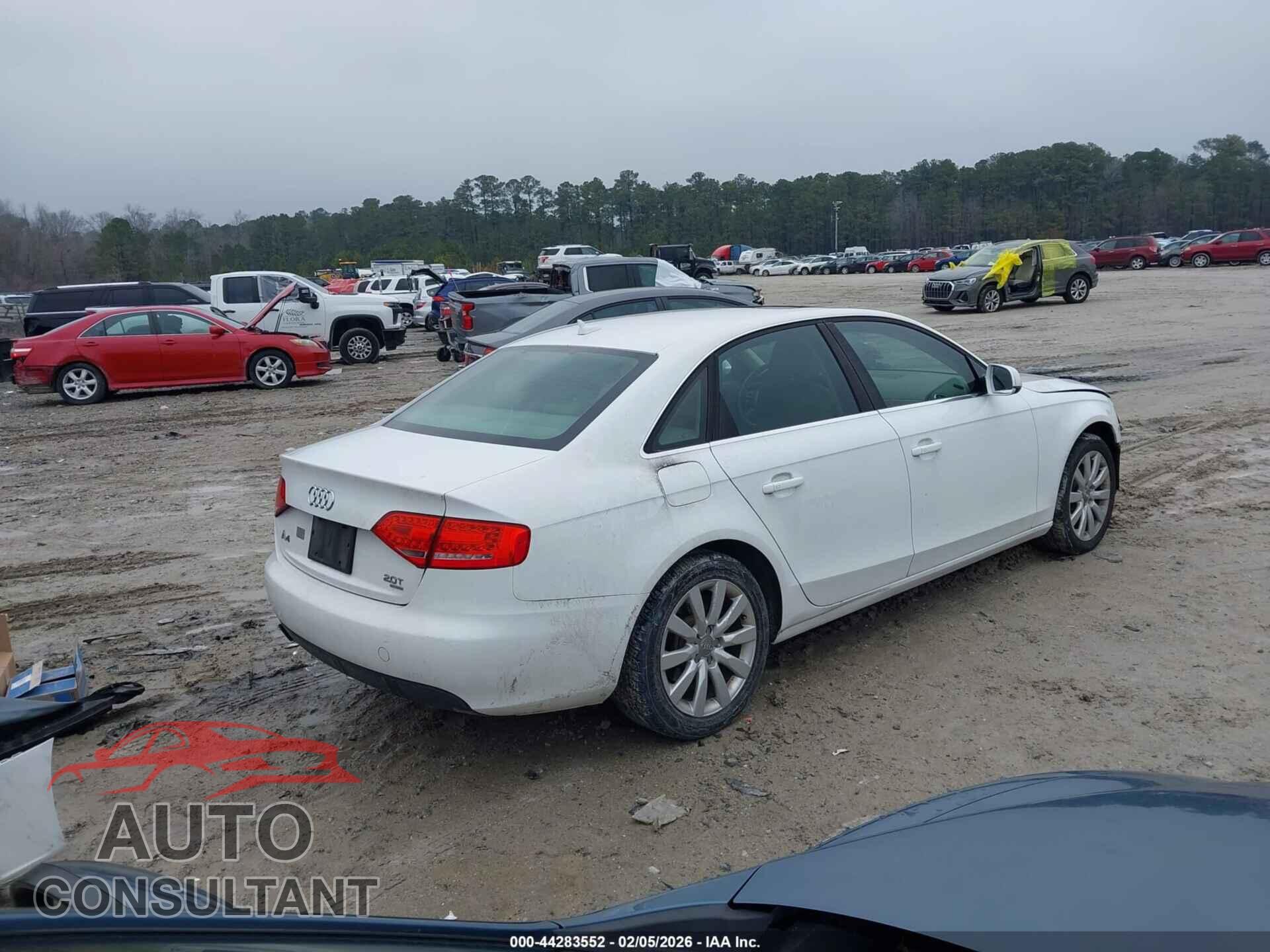AUDI A4 2012 - WAUBFAFL1CN004478