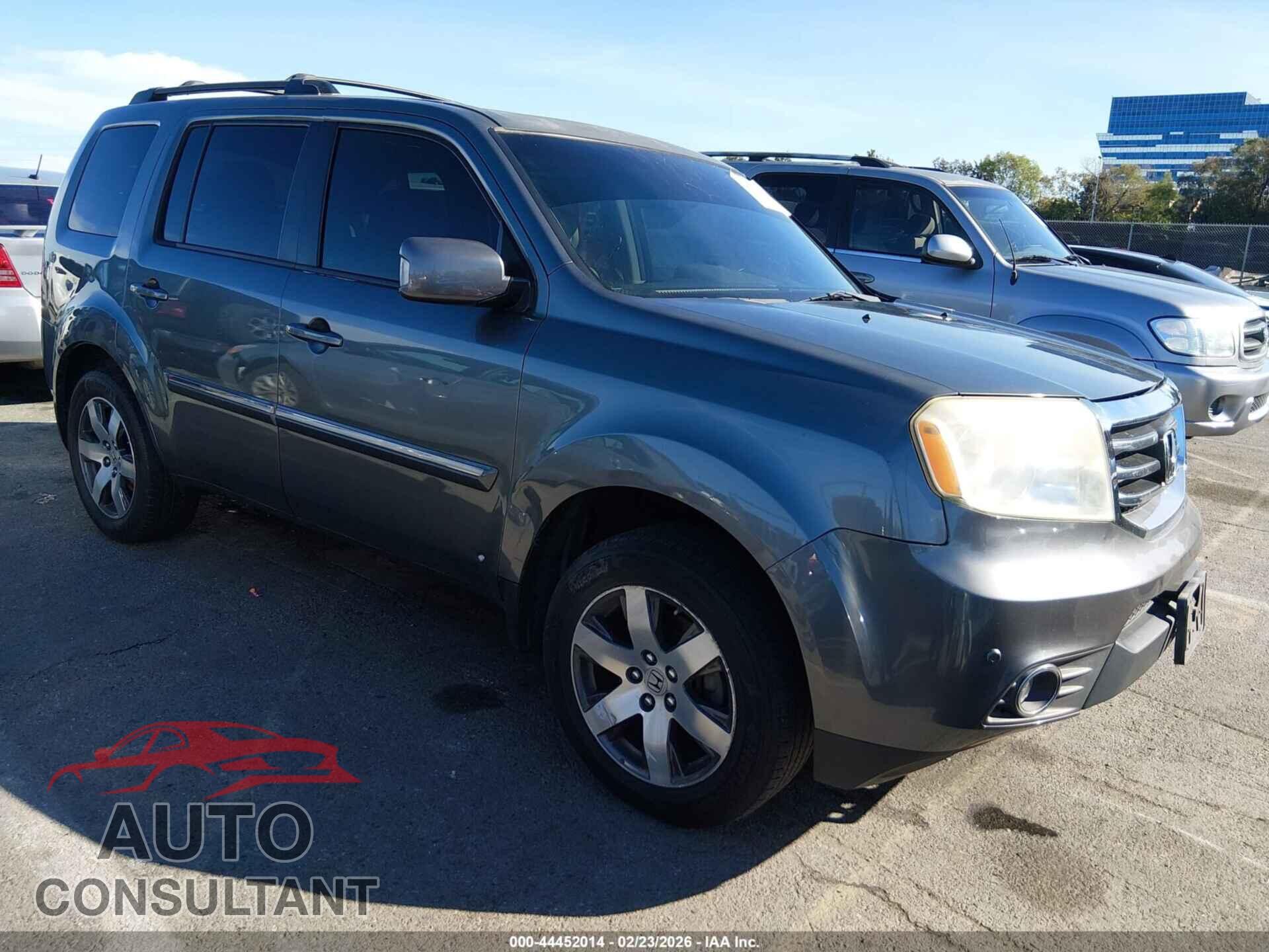 HONDA PILOT 2012 - 5FNYF3H9XCB020087