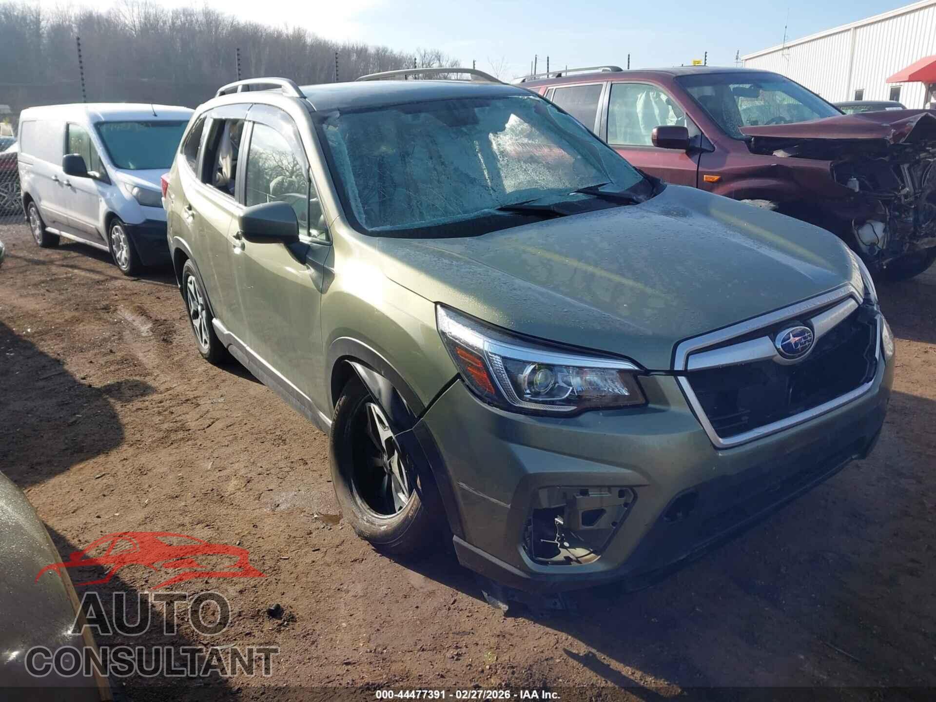 SUBARU FORESTER 2019 - JF2SKAEC0KH438504