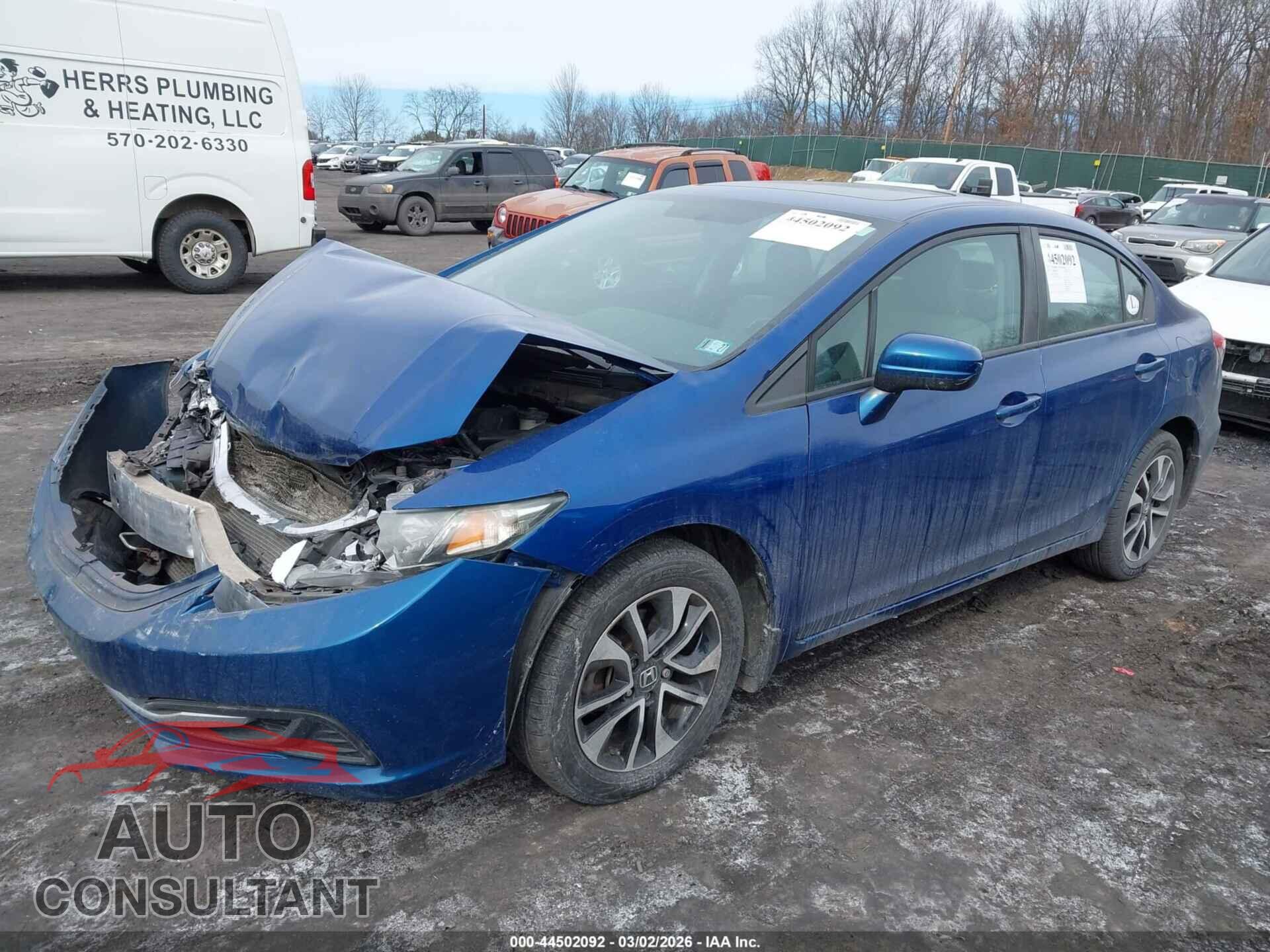 HONDA CIVIC 2014 - 19XFB2F89EE246699