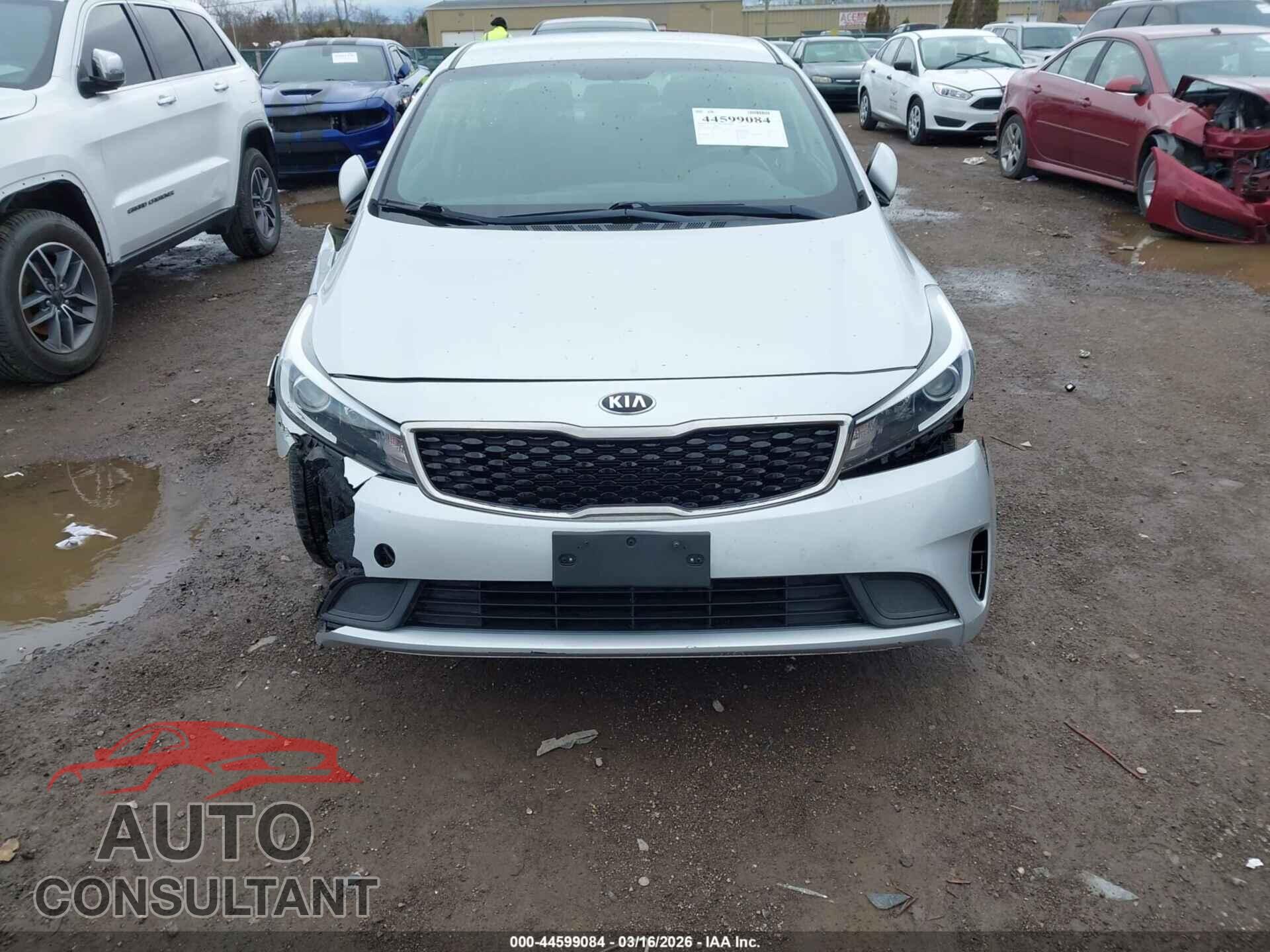 KIA FORTE 2017 - 3KPFK4A76HE103210