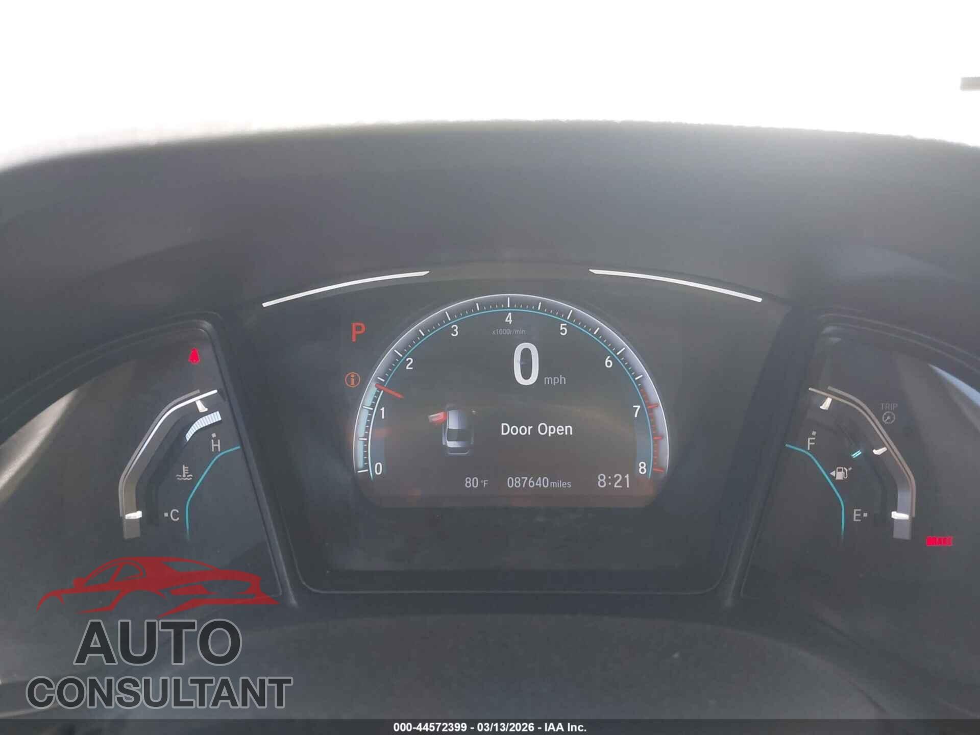 HONDA CIVIC 2020 - 2HGFC2F63LH523765