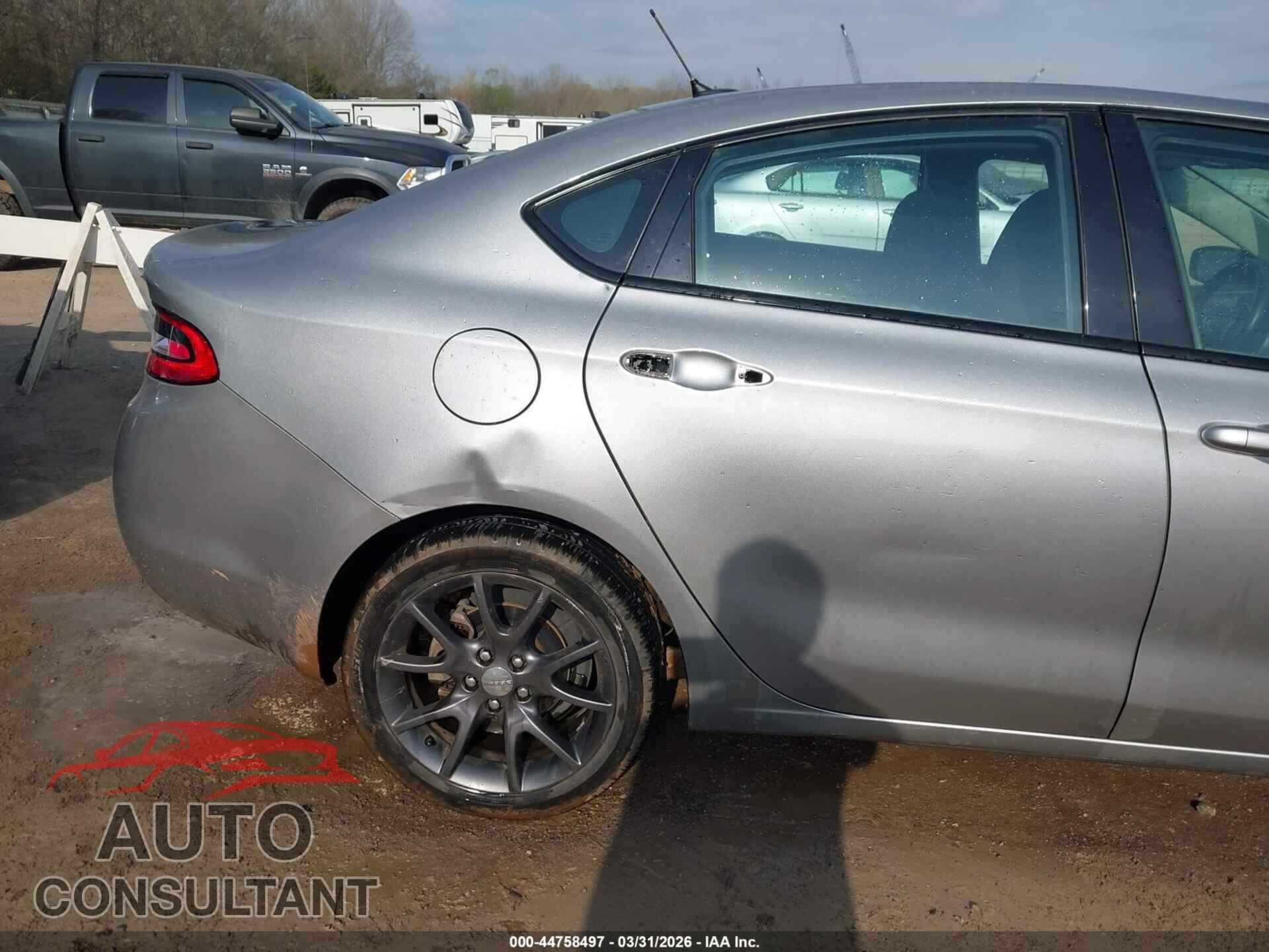 DODGE DART 2014 - 1C3CDFBB1ED830882