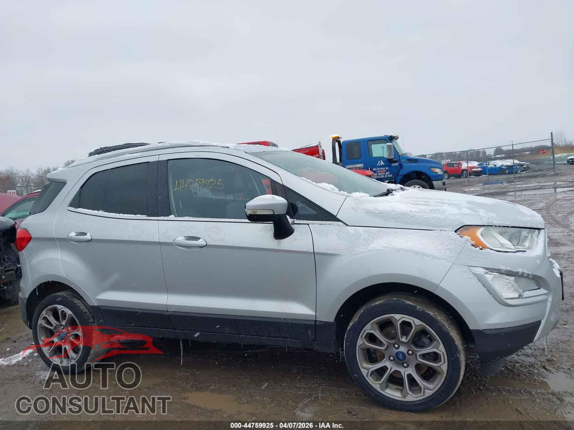 FORD ECOSPORT 2019 - MAJ6S3KL6KC294041