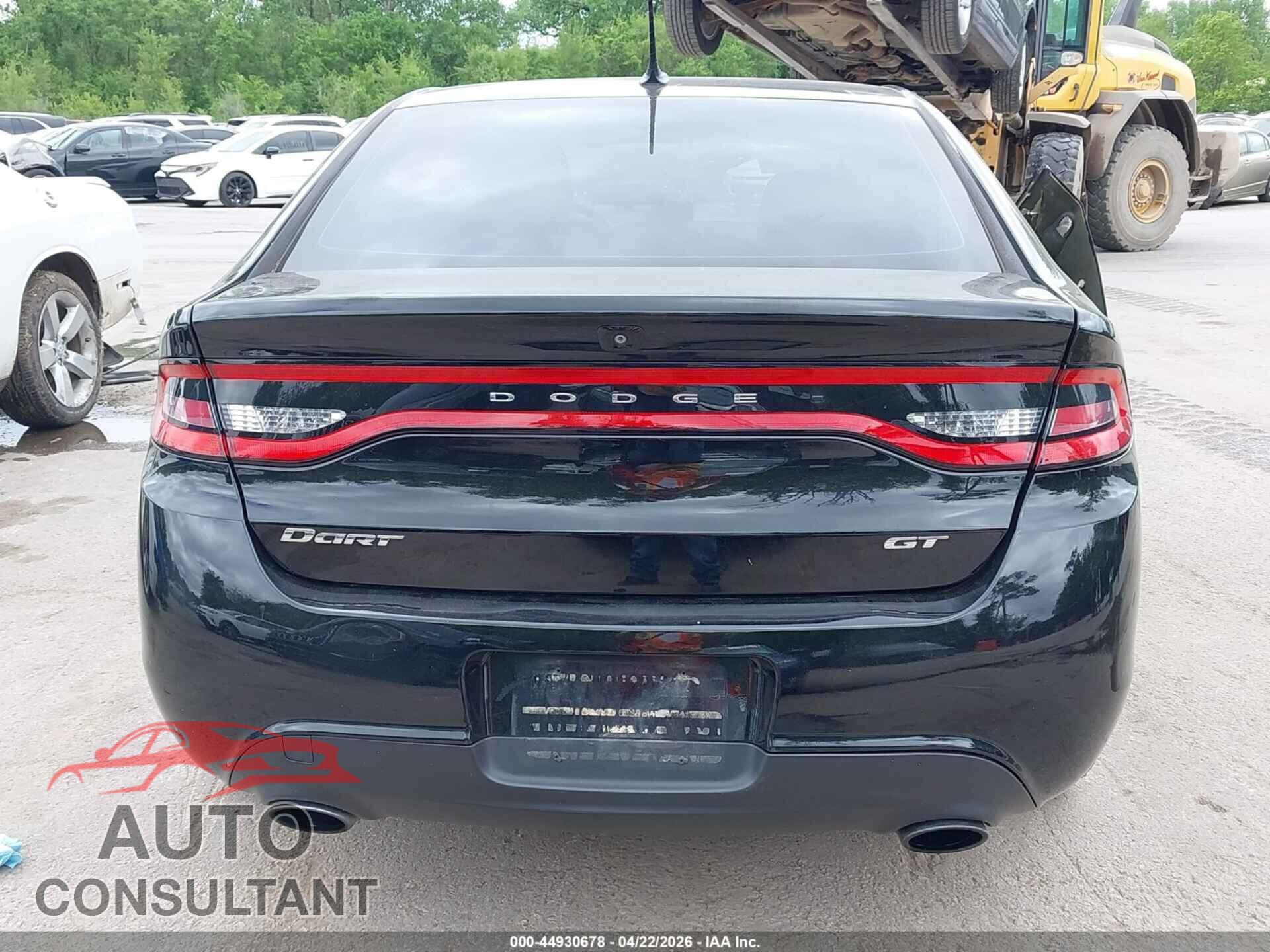 DODGE DART 2015 - 1C3CDFEB7FD404403