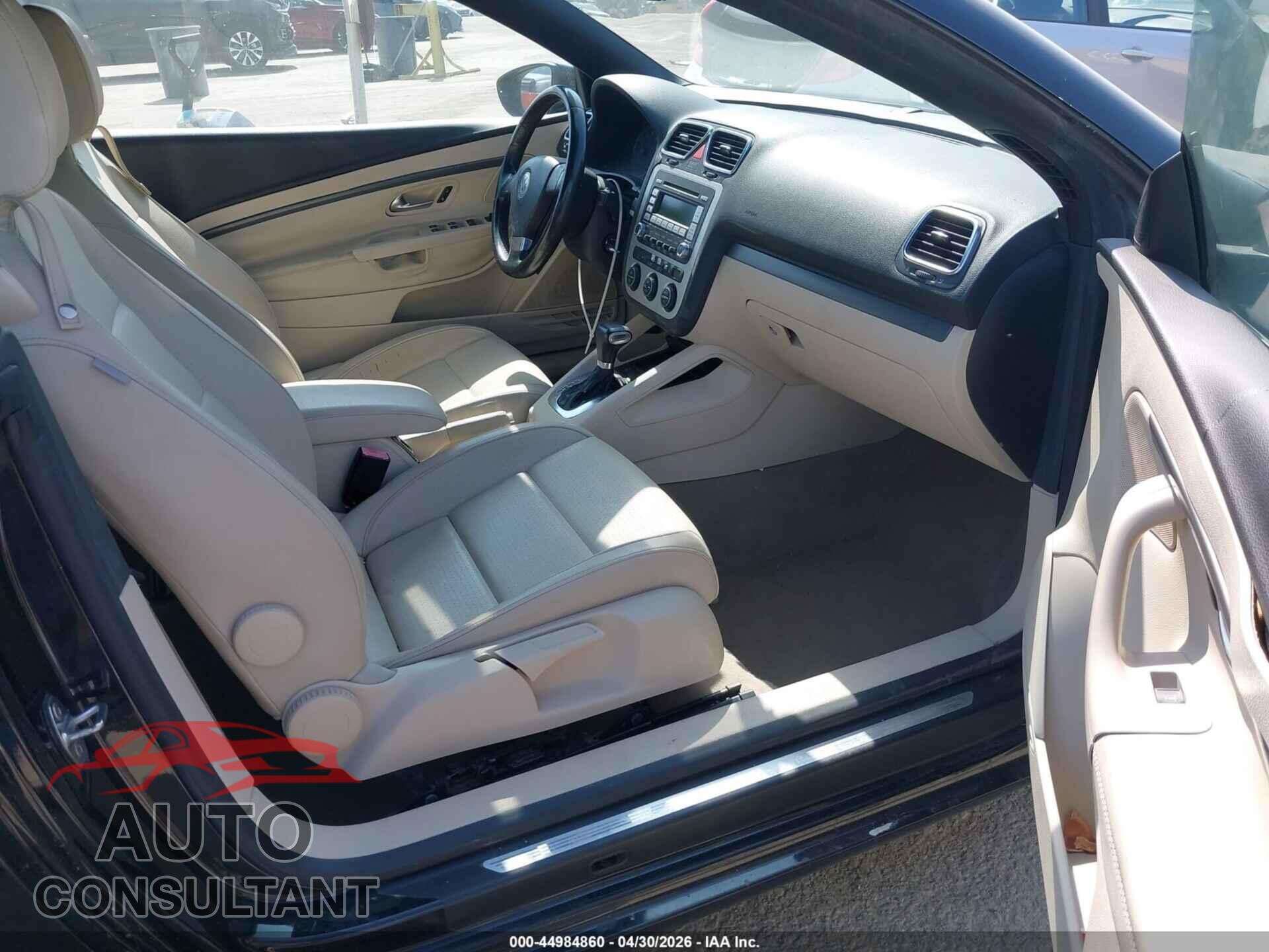 VOLKSWAGEN EOS 2009 - WVWBA71F29V022342