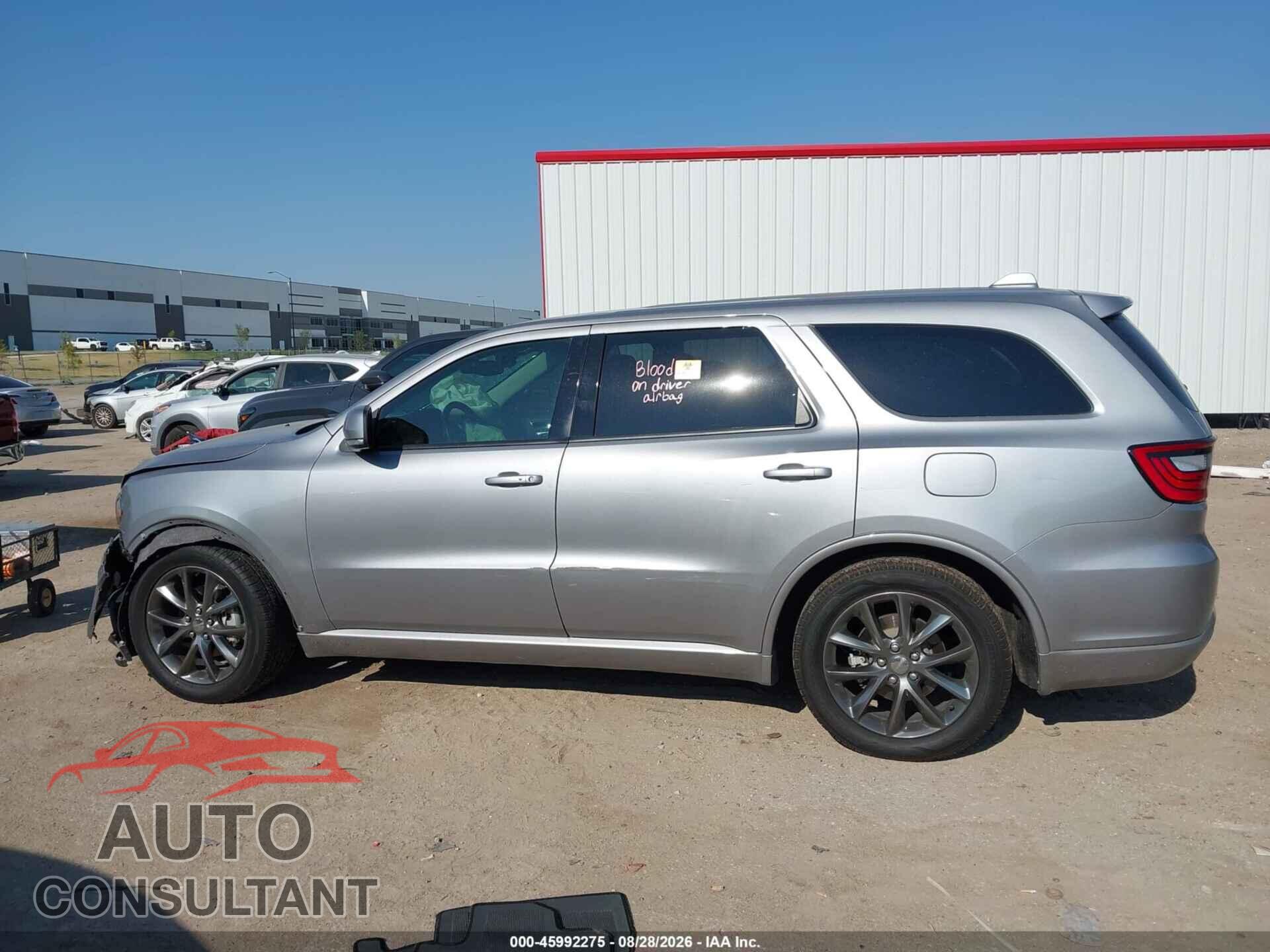 DODGE DURANGO 2017 - 1C4RDHDG1HC724128