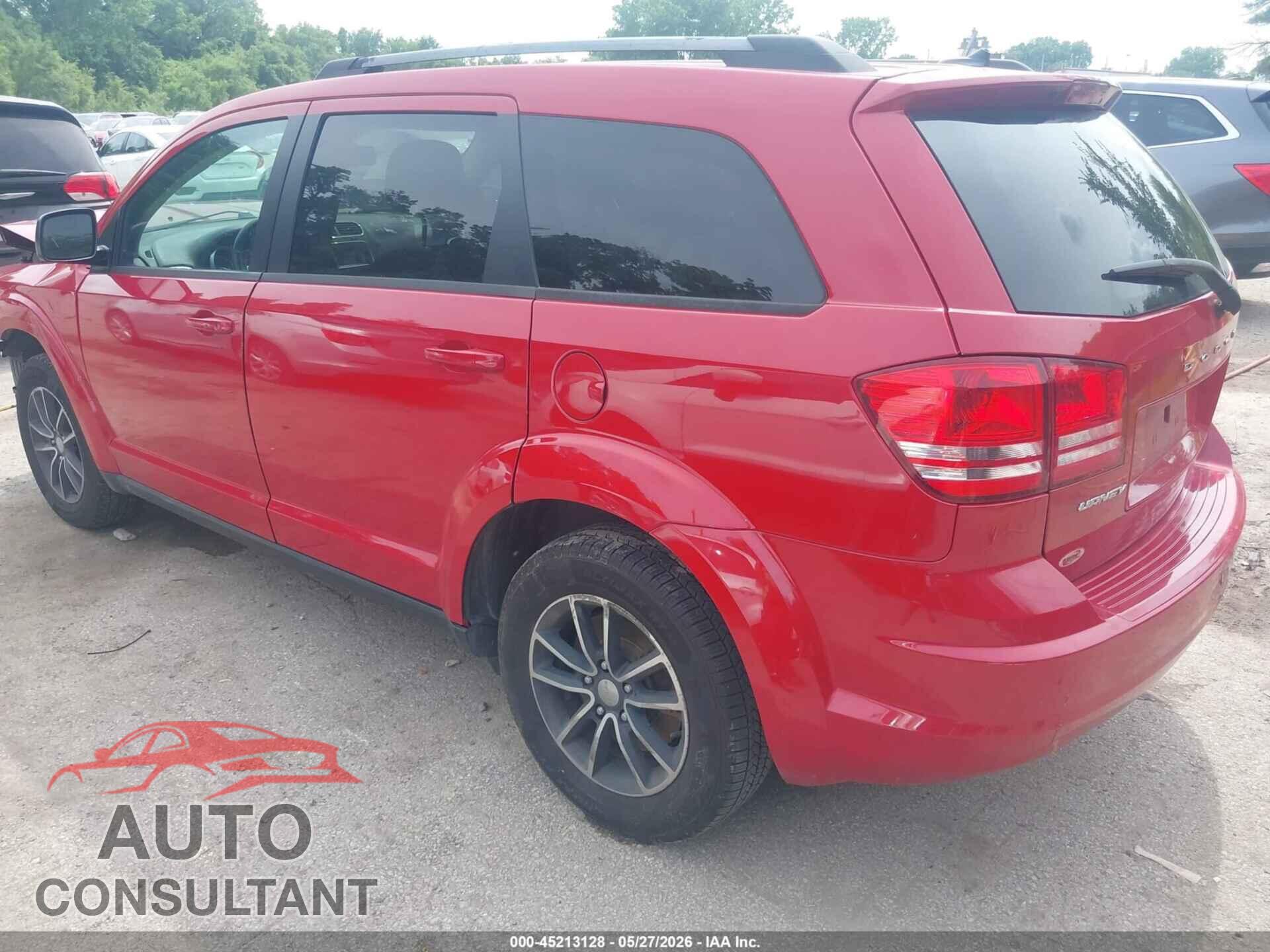 DODGE JOURNEY 2017 - 3C4PDCAB3HT587376