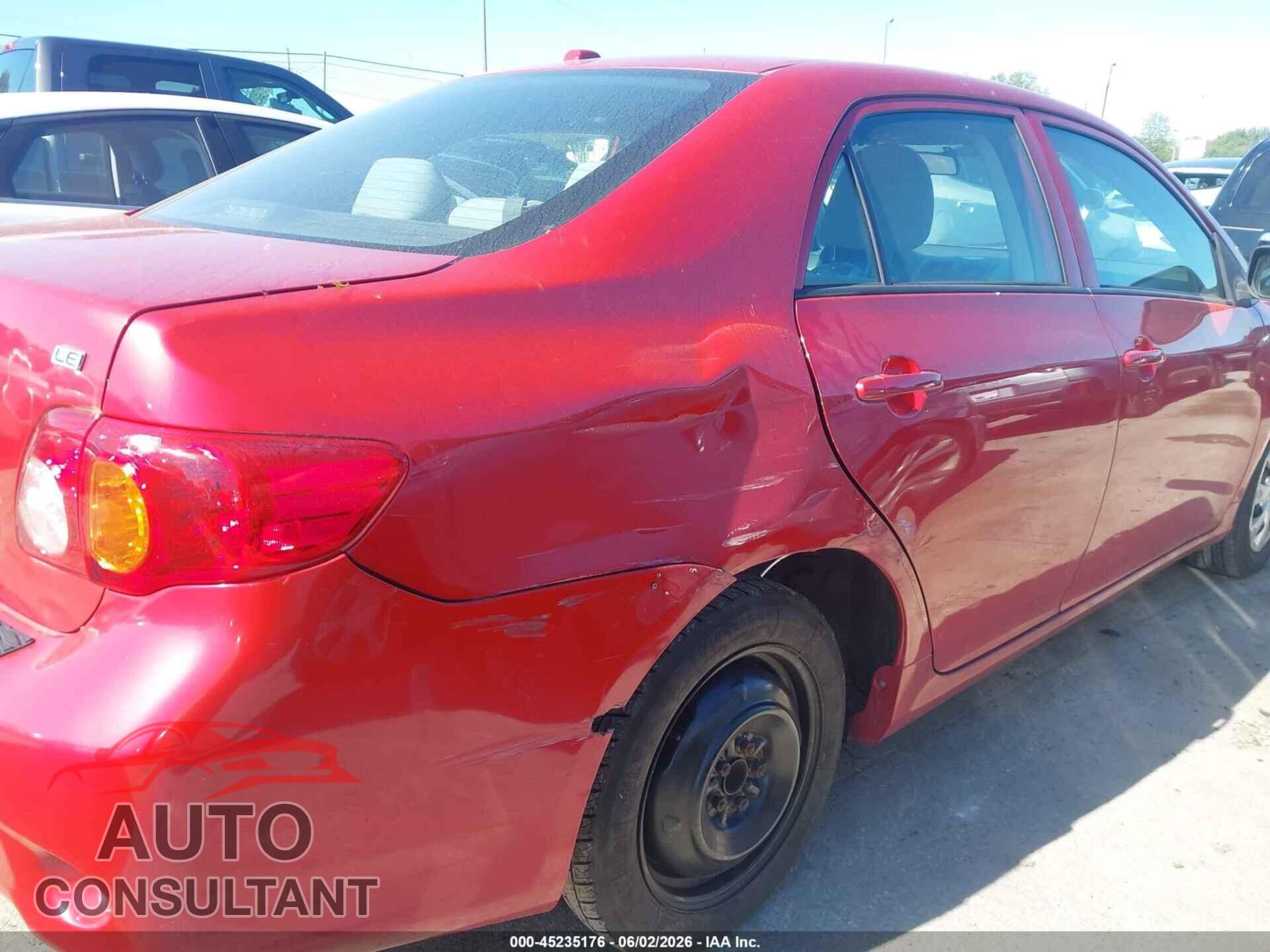 TOYOTA COROLLA 2010 - 2T1BU4EEXAC285161