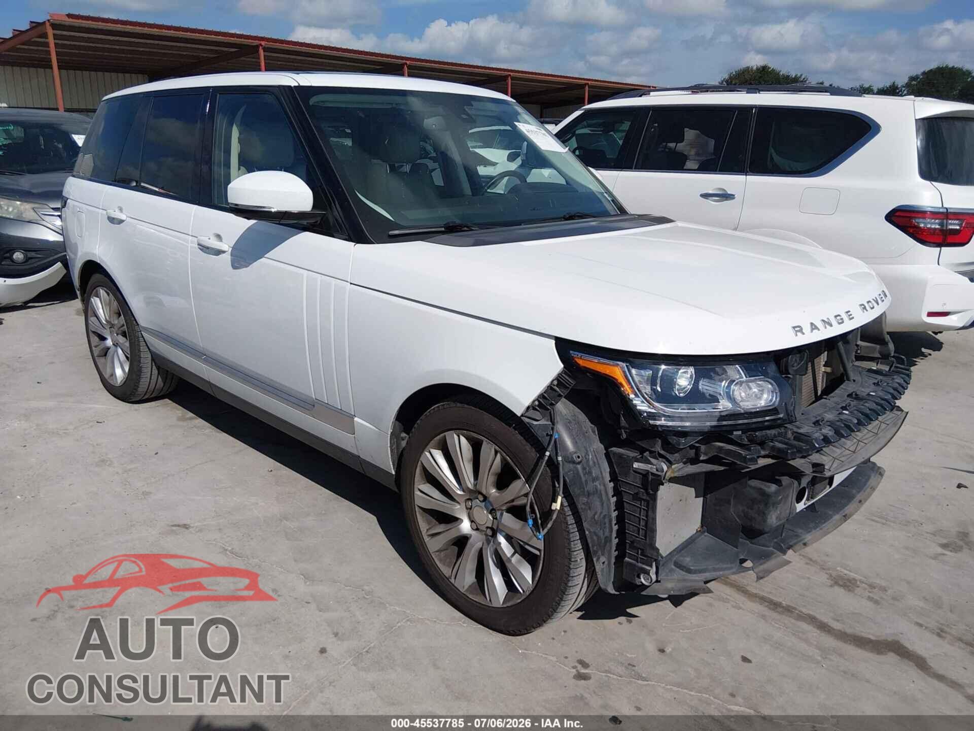 LAND ROVER RANGE ROVER 2014 - SALGS2EFXEA150712