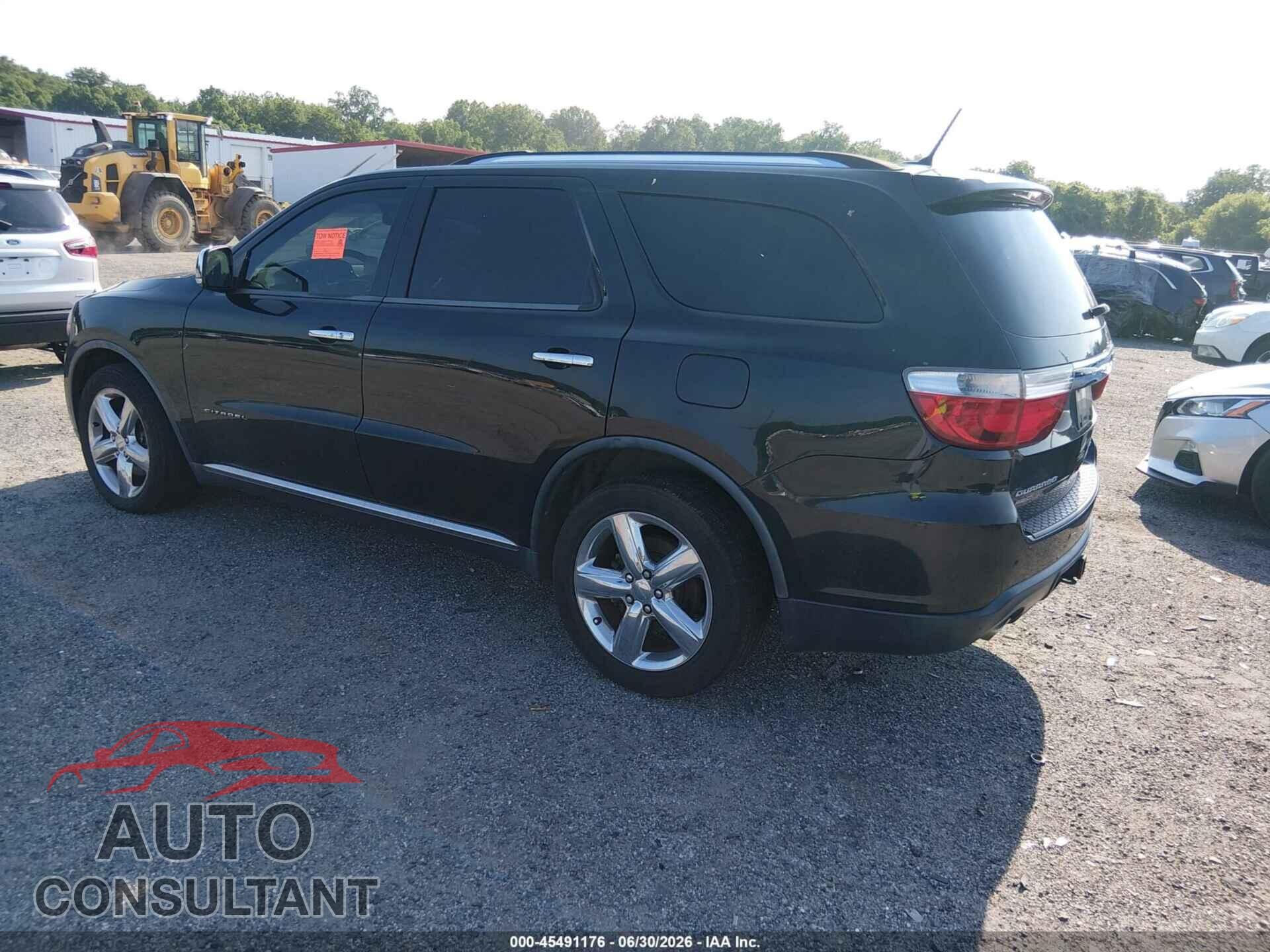 DODGE DURANGO 2012 - 1C4SDJET1CC152359