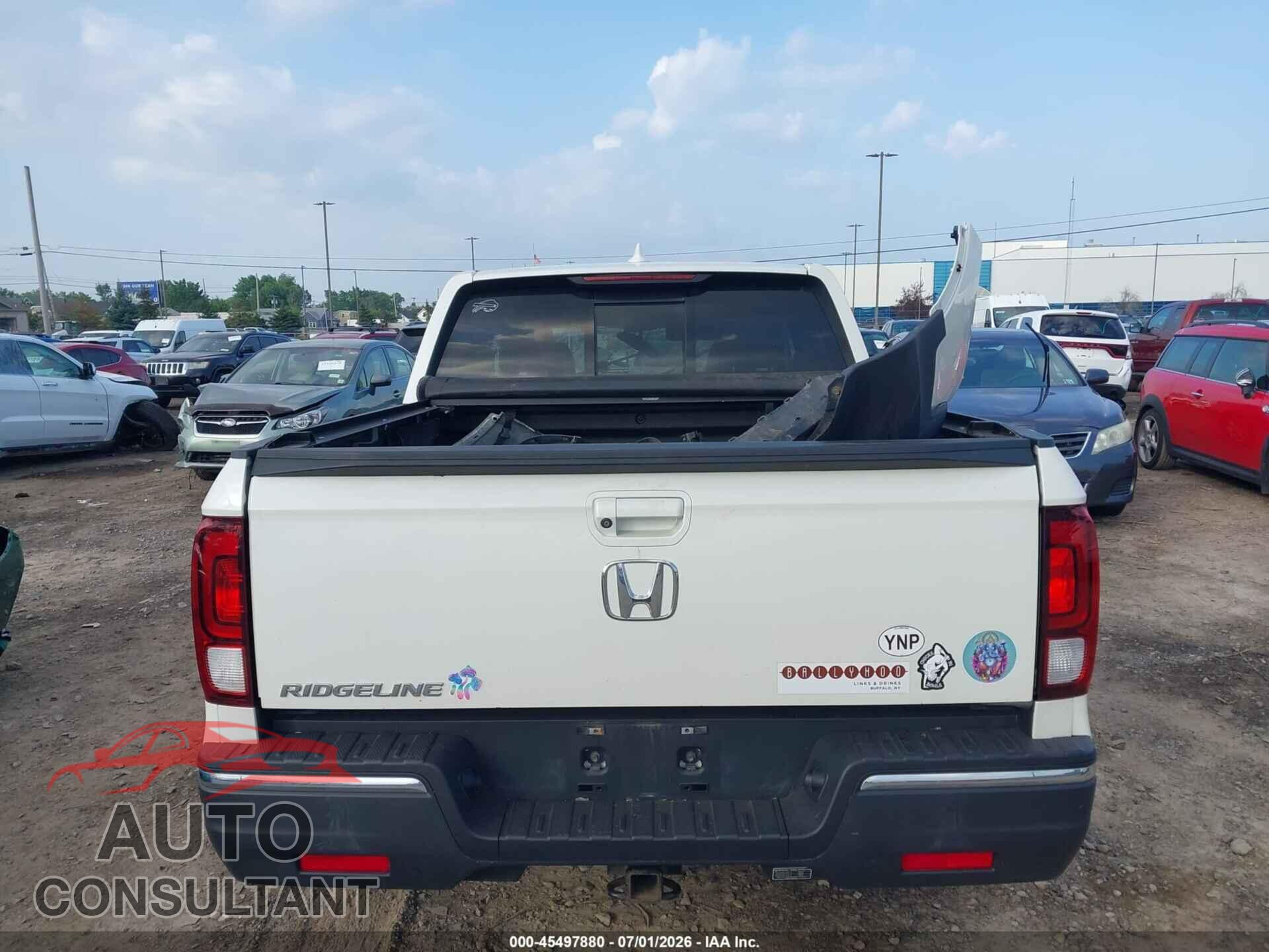 HONDA RIDGELINE 2019 - 5FPYK2F68KB001784
