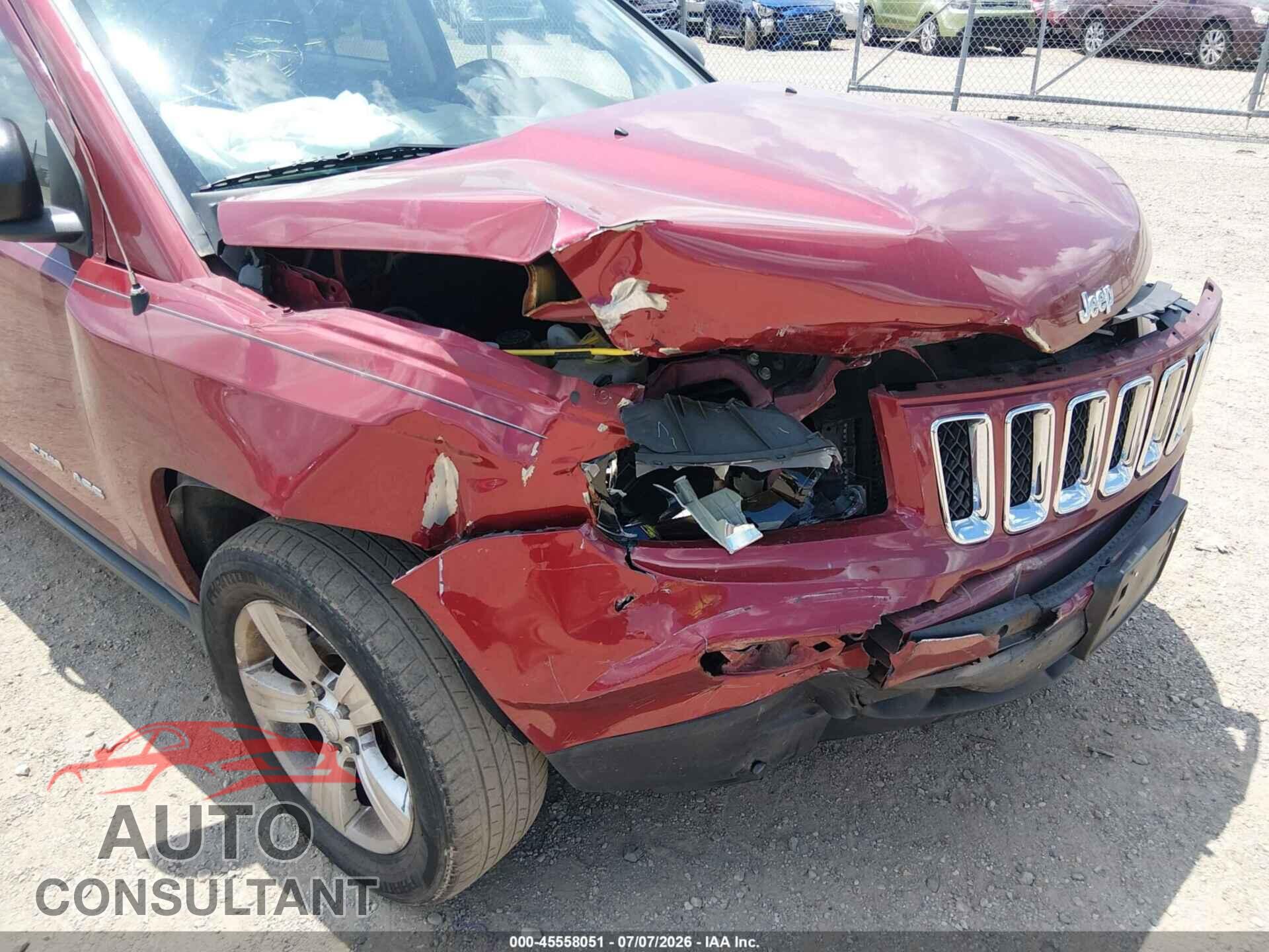 JEEP COMPASS 2015 - 1C4NJDBBXFD125405