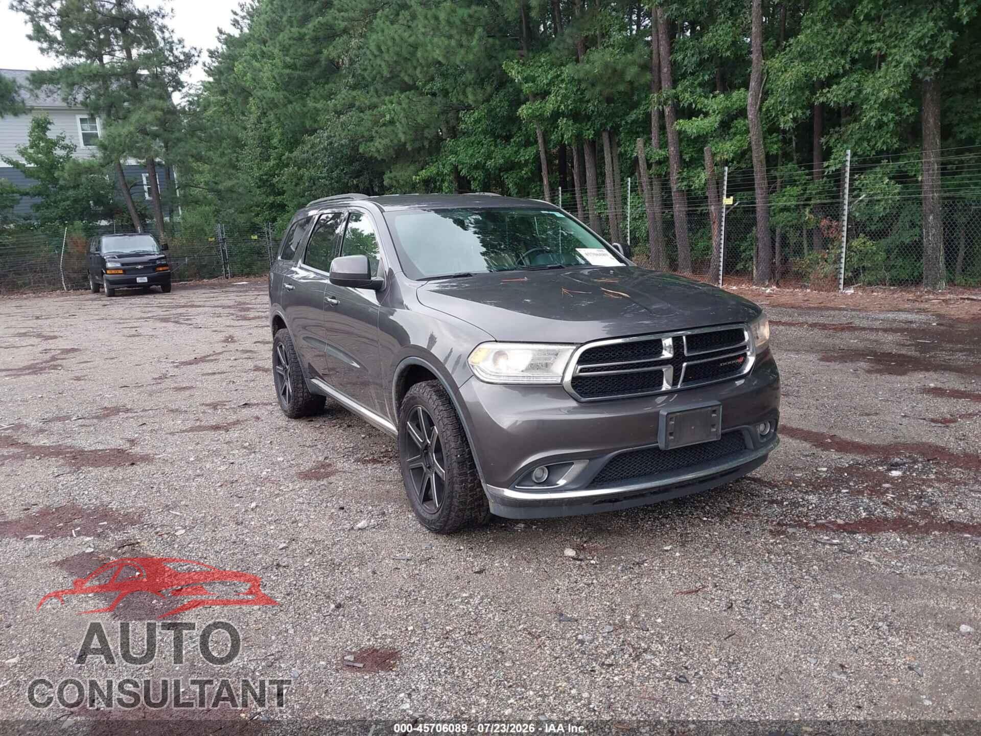 DODGE DURANGO 2017 - 1C4RDJAG2HC883686