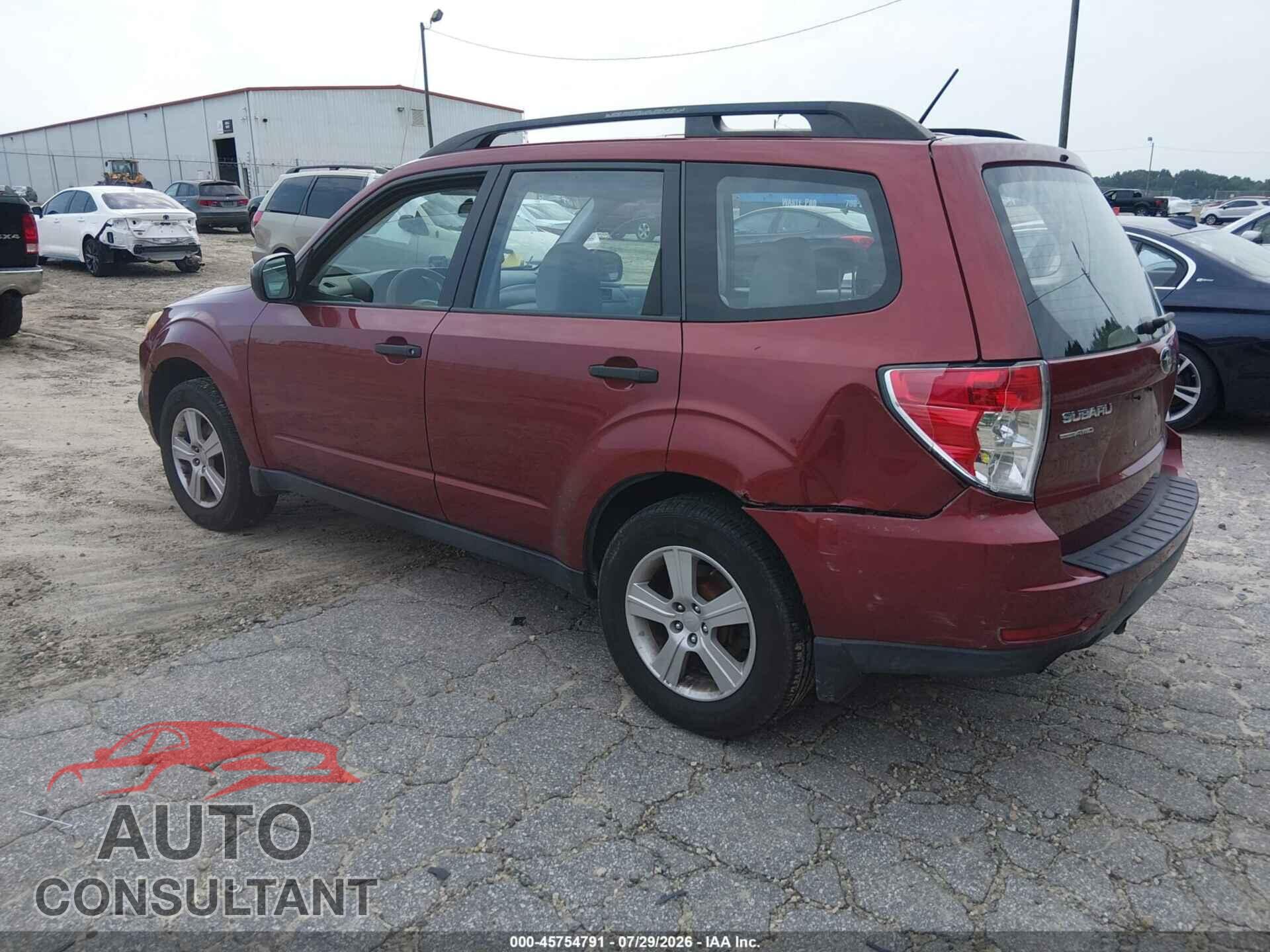 SUBARU FORESTER 2012 - JF2SHABC3CH470335