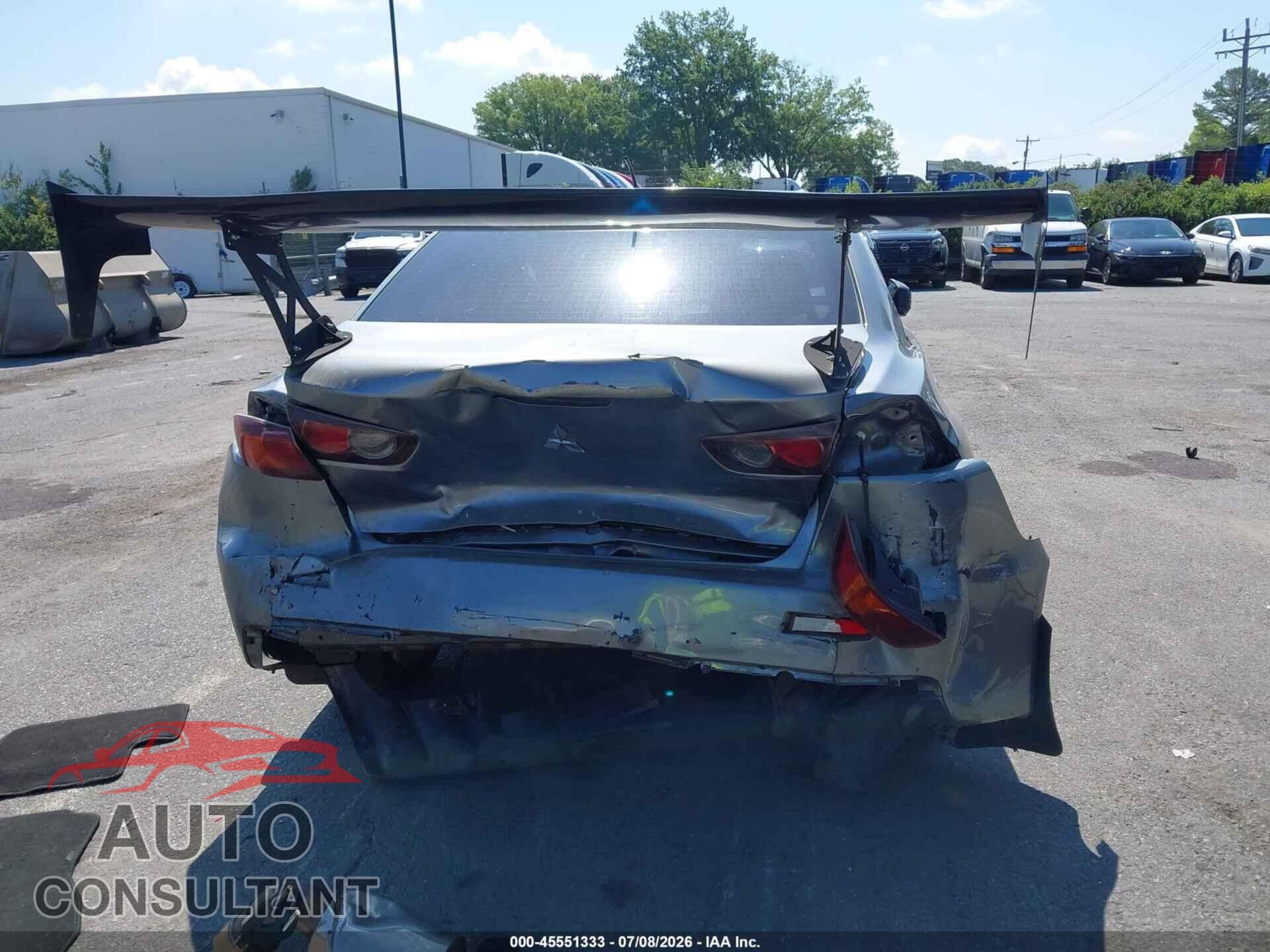MITSUBISHI LANCER EVOLUTION 2014 - JA32W8FV9EU021825