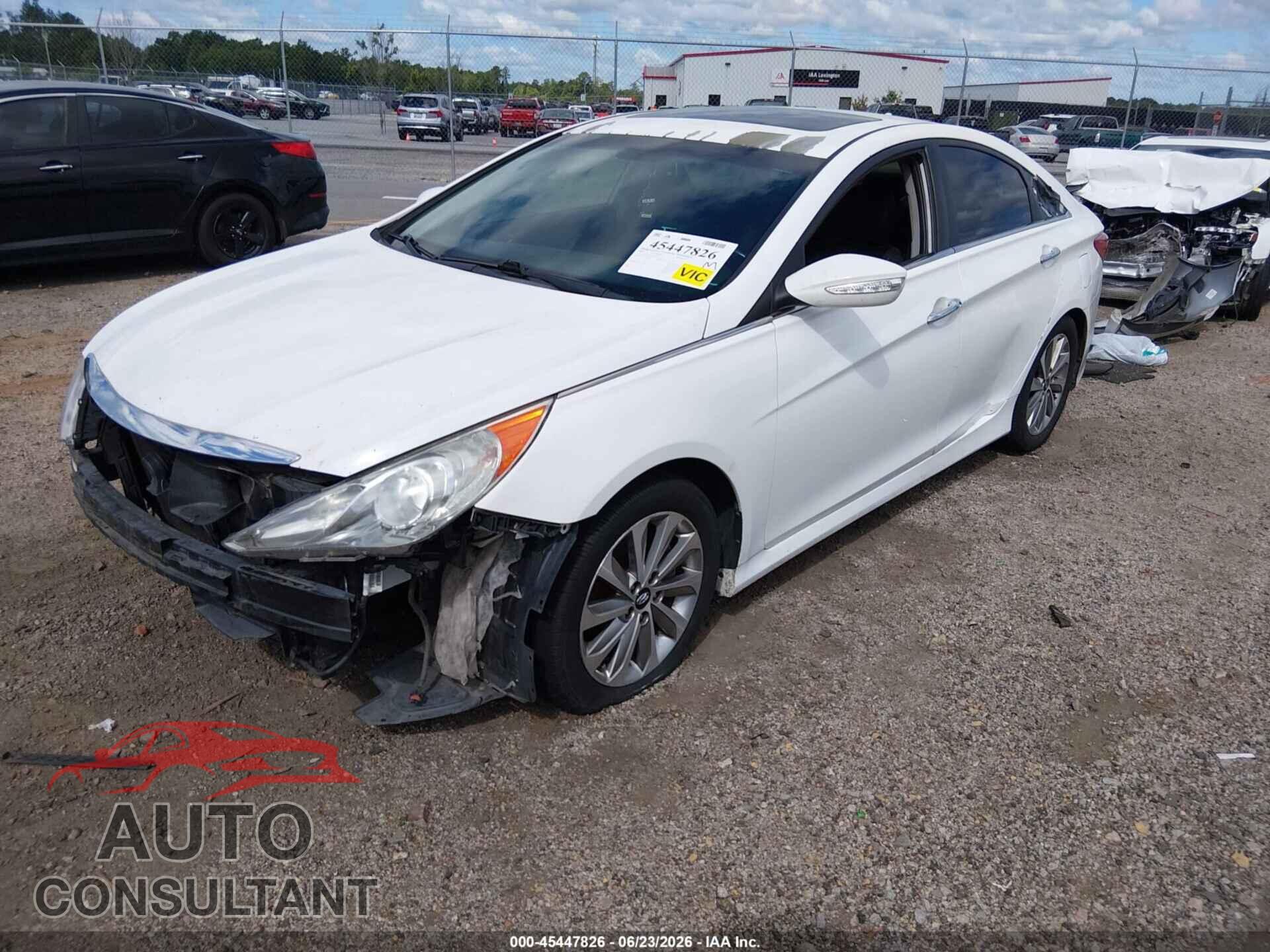 HYUNDAI SONATA 2014 - 5NPEC4AB8EH932929