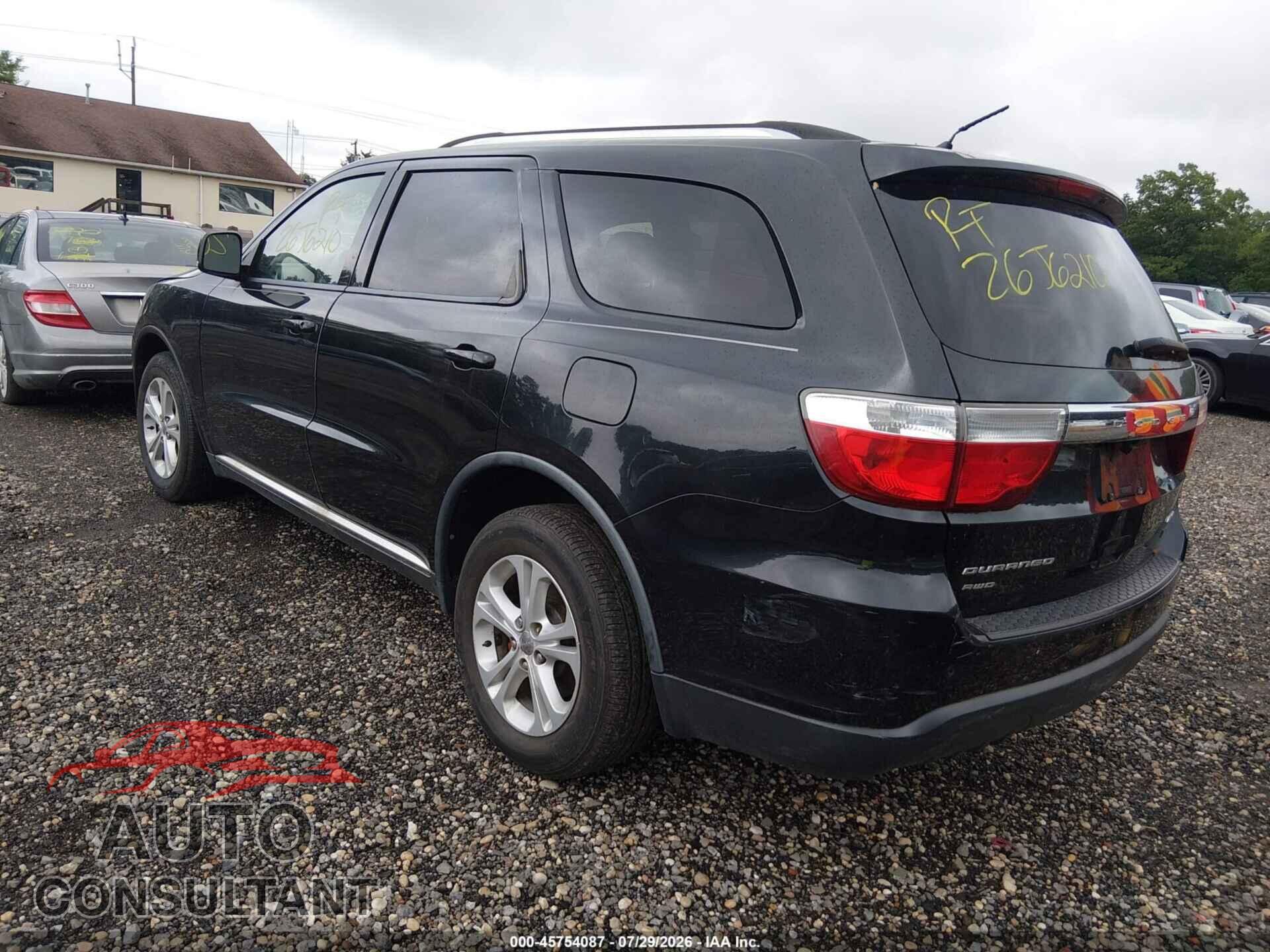 DODGE DURANGO 2012 - 1C4RDJDG9CC153648