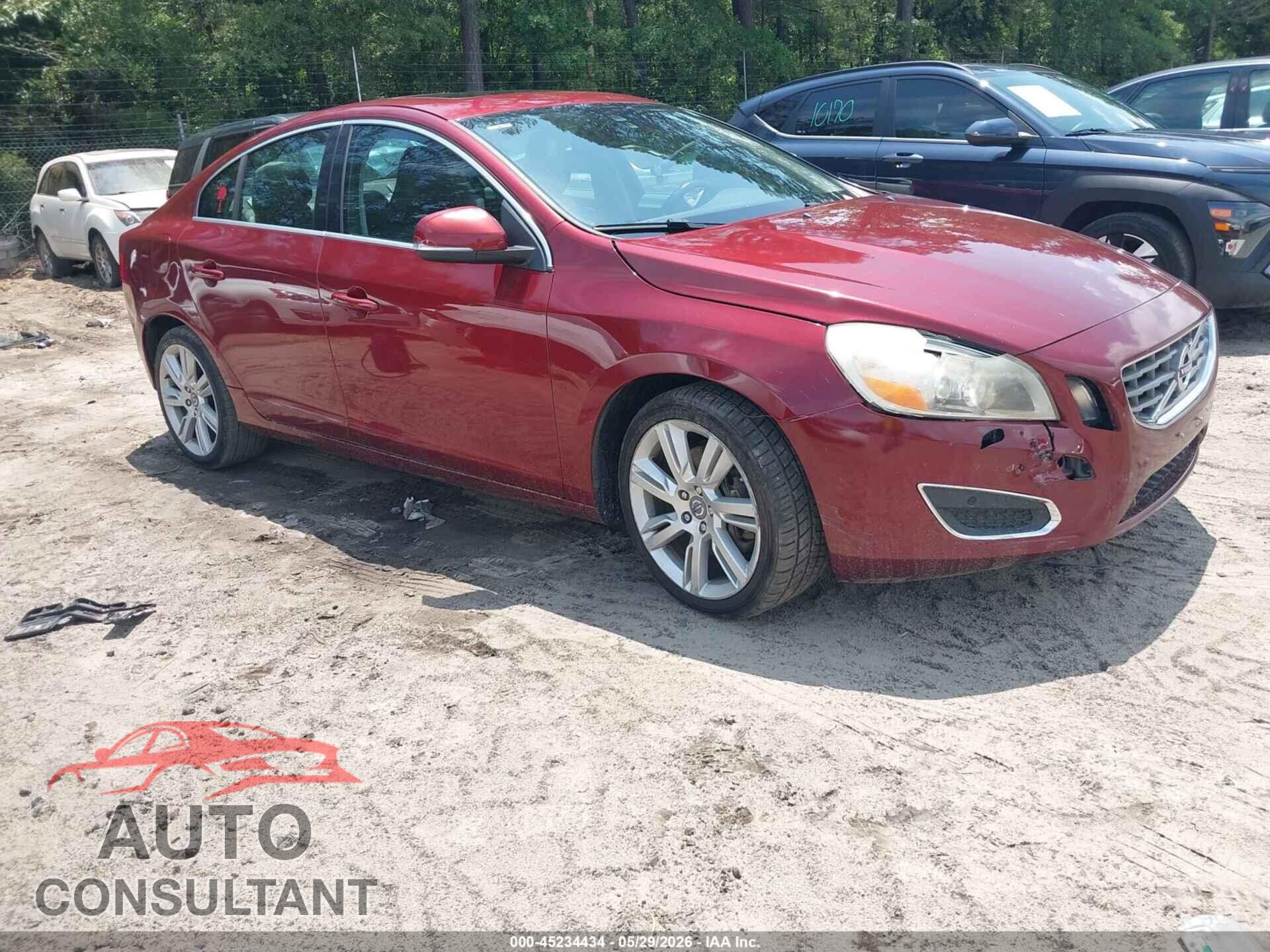 VOLVO S60 2012 - YV1902FH8C2057629