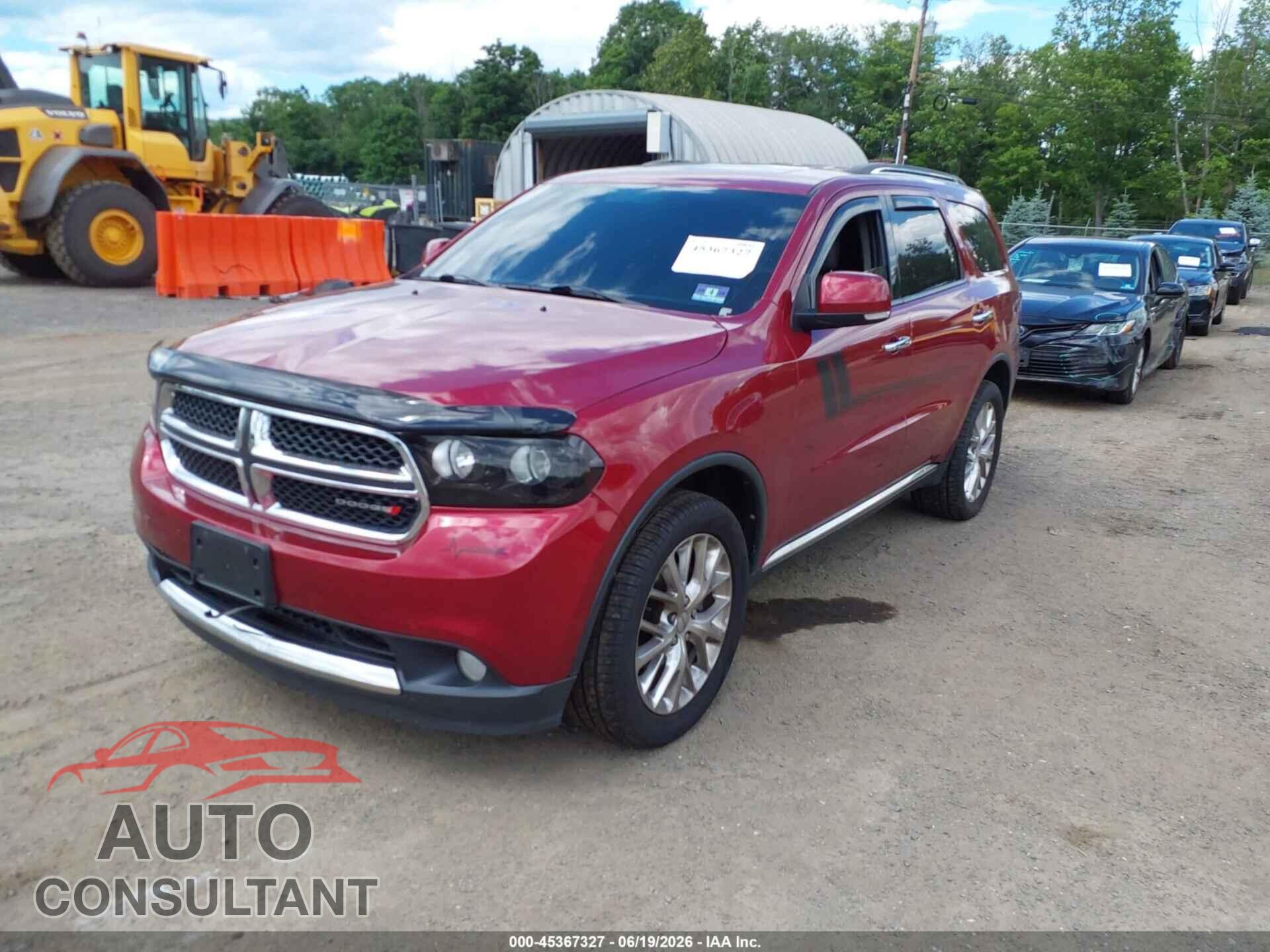 DODGE DURANGO 2013 - 1C4RDJDG9DC540489