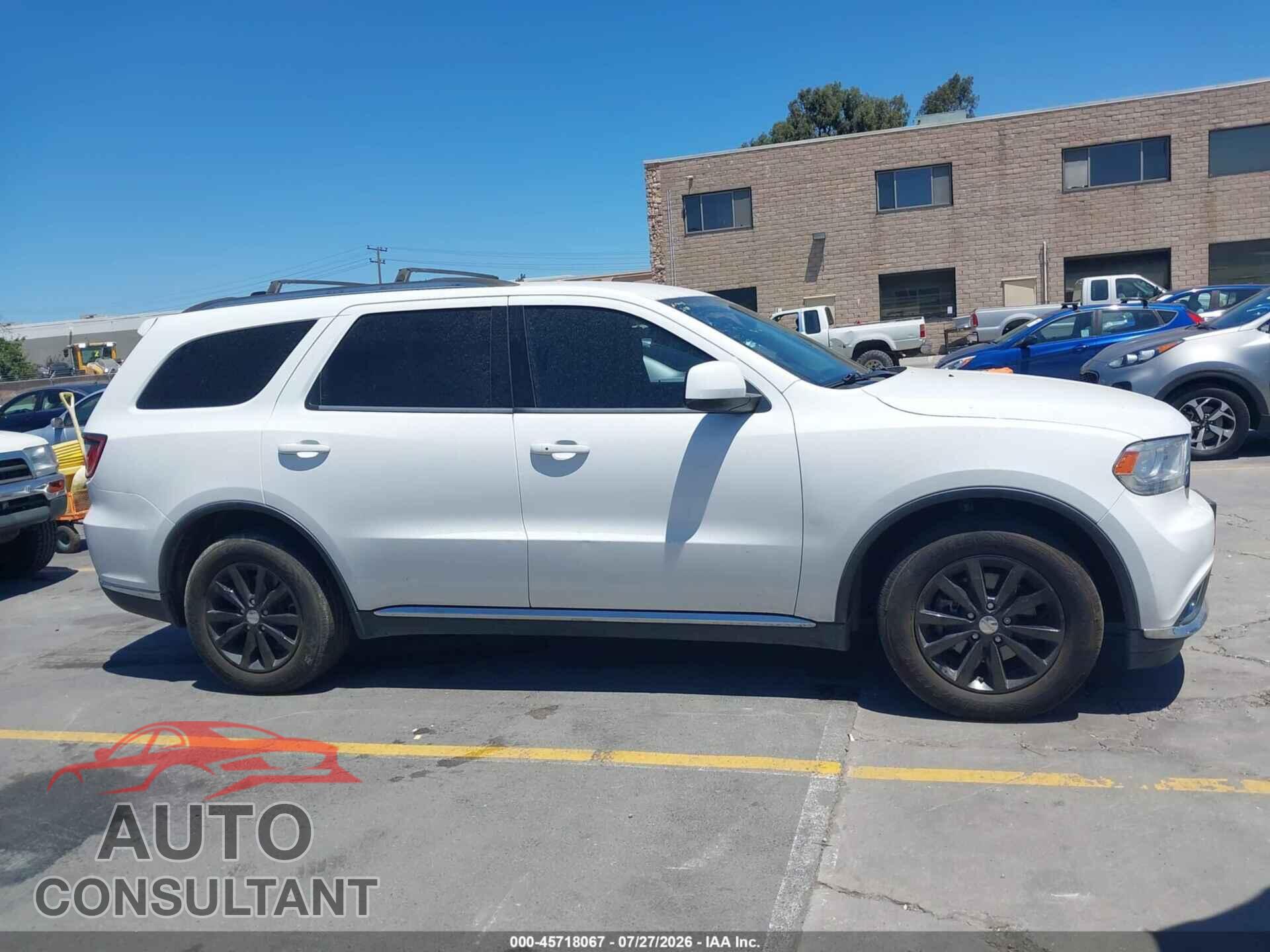 DODGE DURANGO 2016 - 1C4RDHAG4GC459675