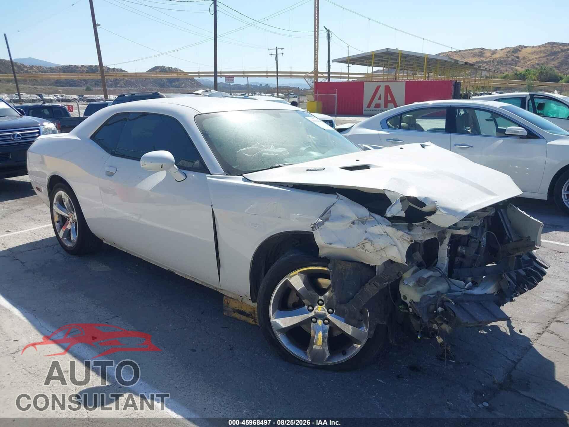 DODGE CHALLENGER 2012 - 2C3CDYBT3CH141544