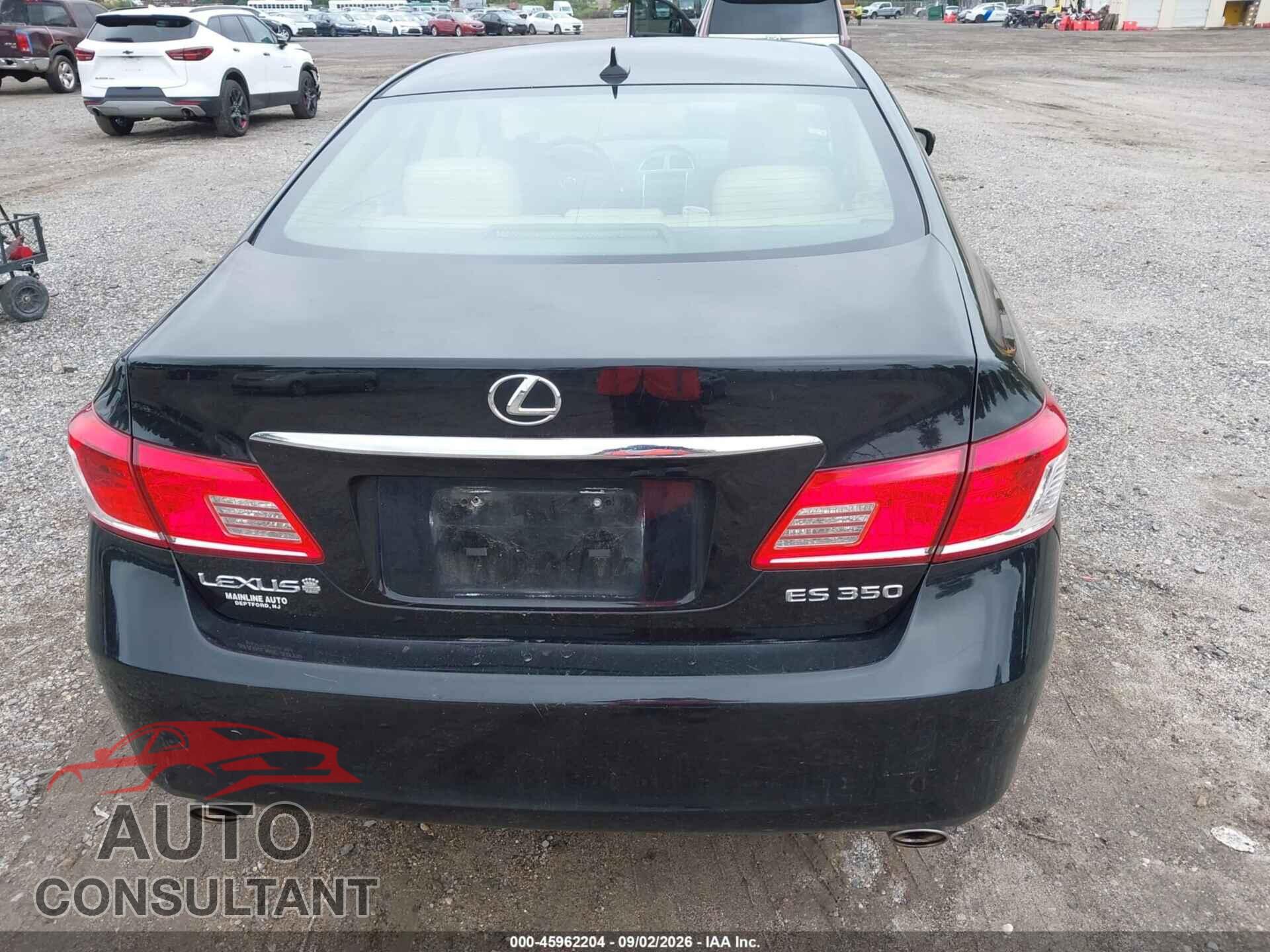 LEXUS ES 350 2010 - JTHBK1EG8A2374147