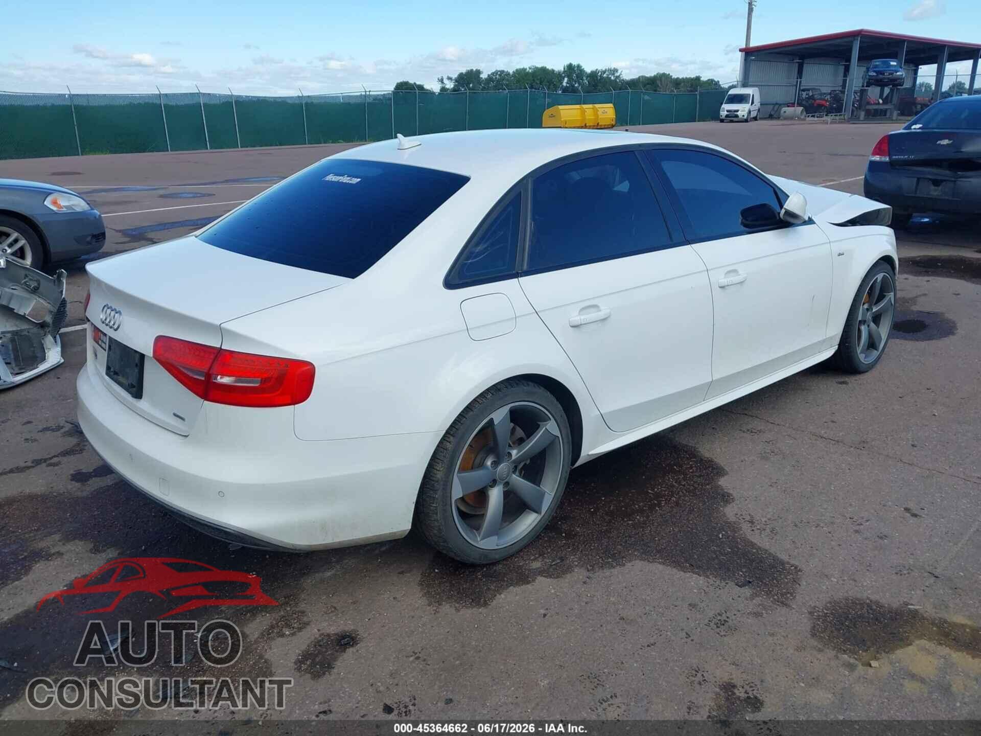 AUDI A4 2014 - WAUFFAFL7EA070738