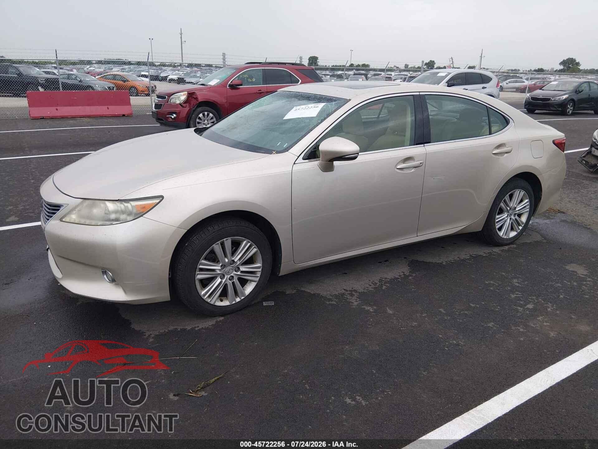 LEXUS ES 350 2013 - JTHBK1GG8D2018881