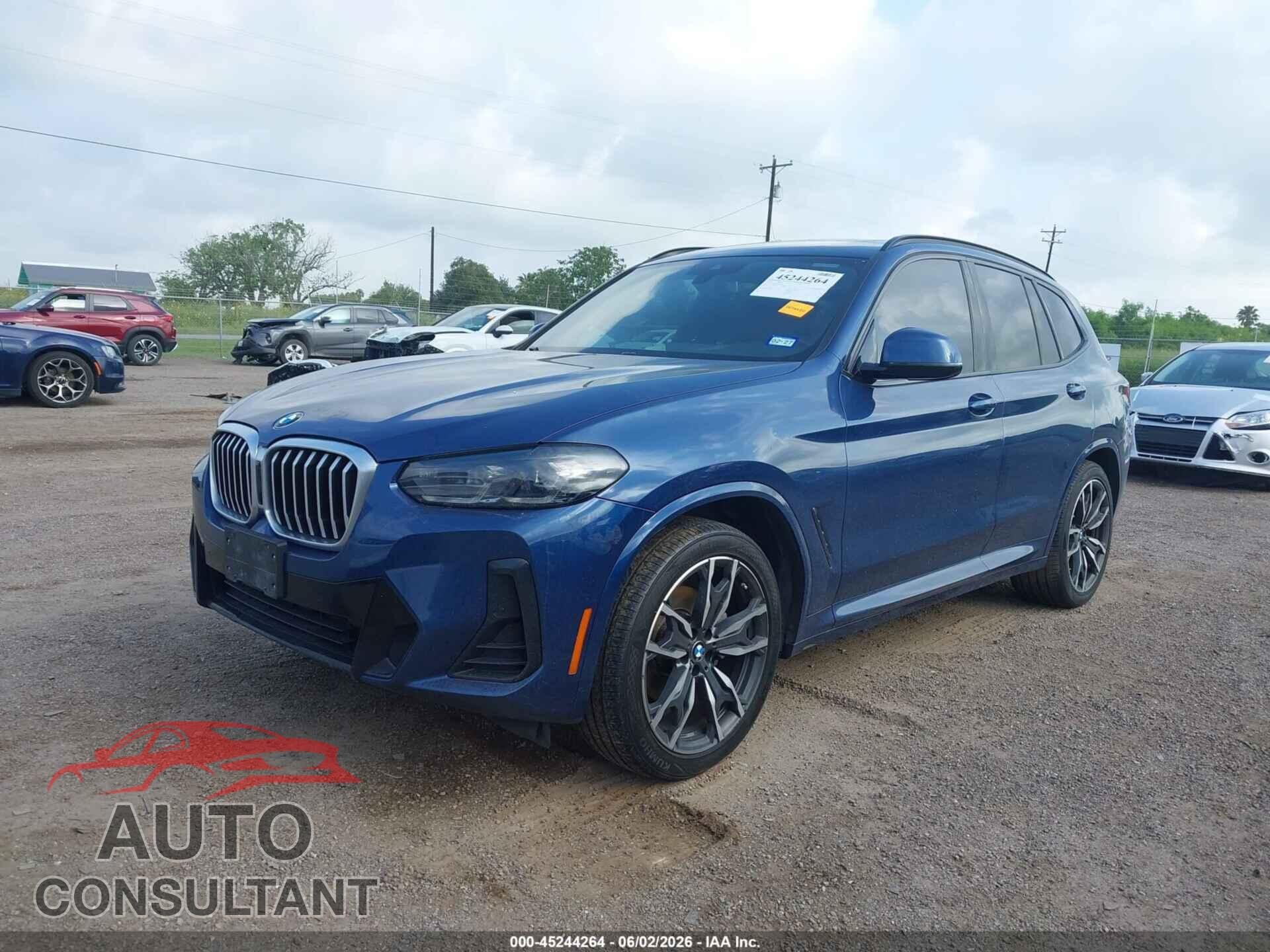 BMW X3 2022 - 5UX43DP08N9K59472