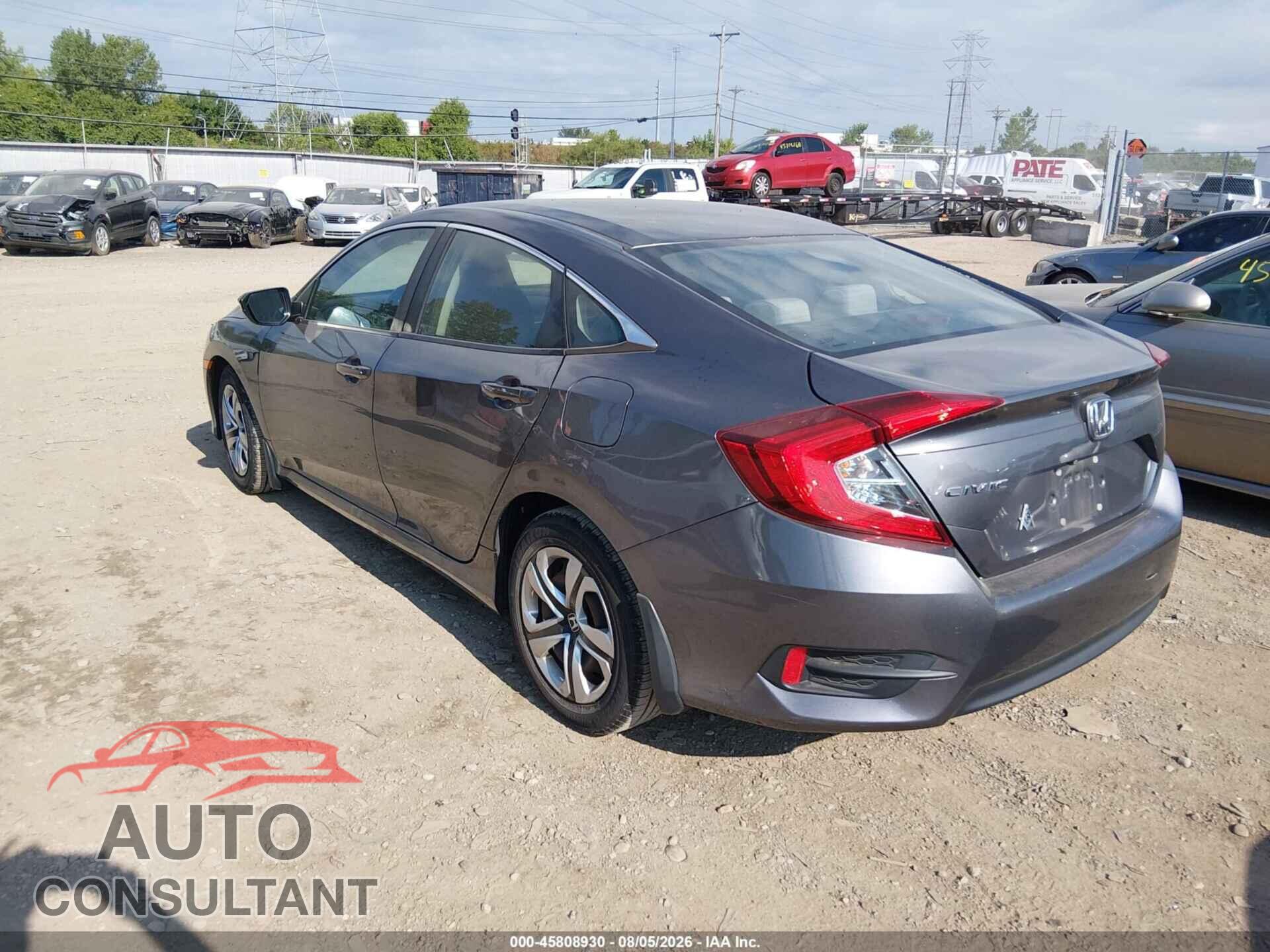 HONDA CIVIC 2017 - 19XFC2F54HE036101