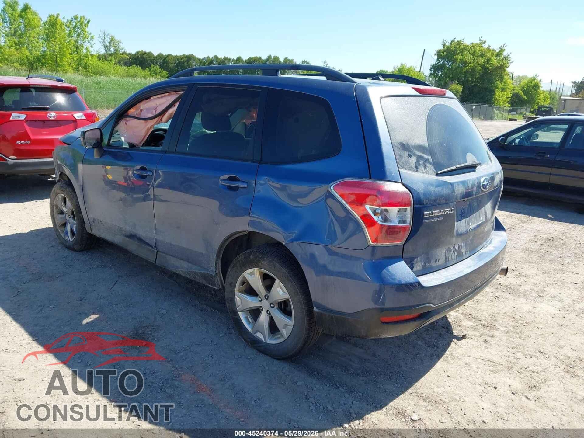 SUBARU FORESTER 2014 - JF2SJAEC0EH527111