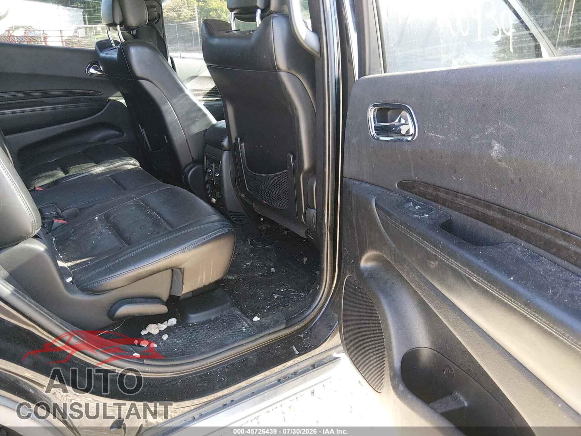 DODGE DURANGO 2011 - 1D4RE4GG2BC654117