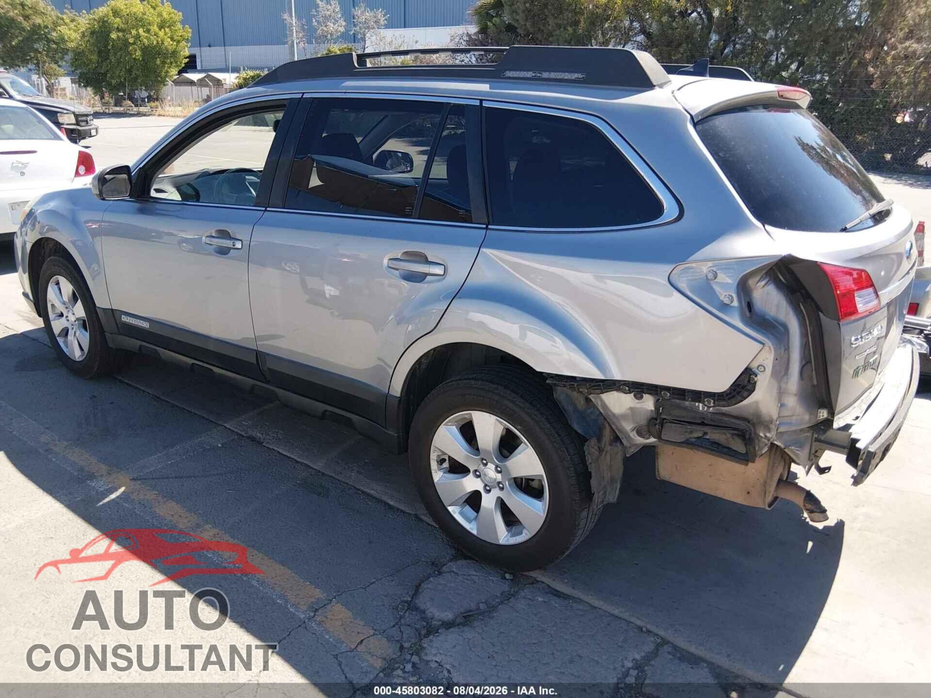 SUBARU OUTBACK 2011 - 4S4BRBLC5B3386301